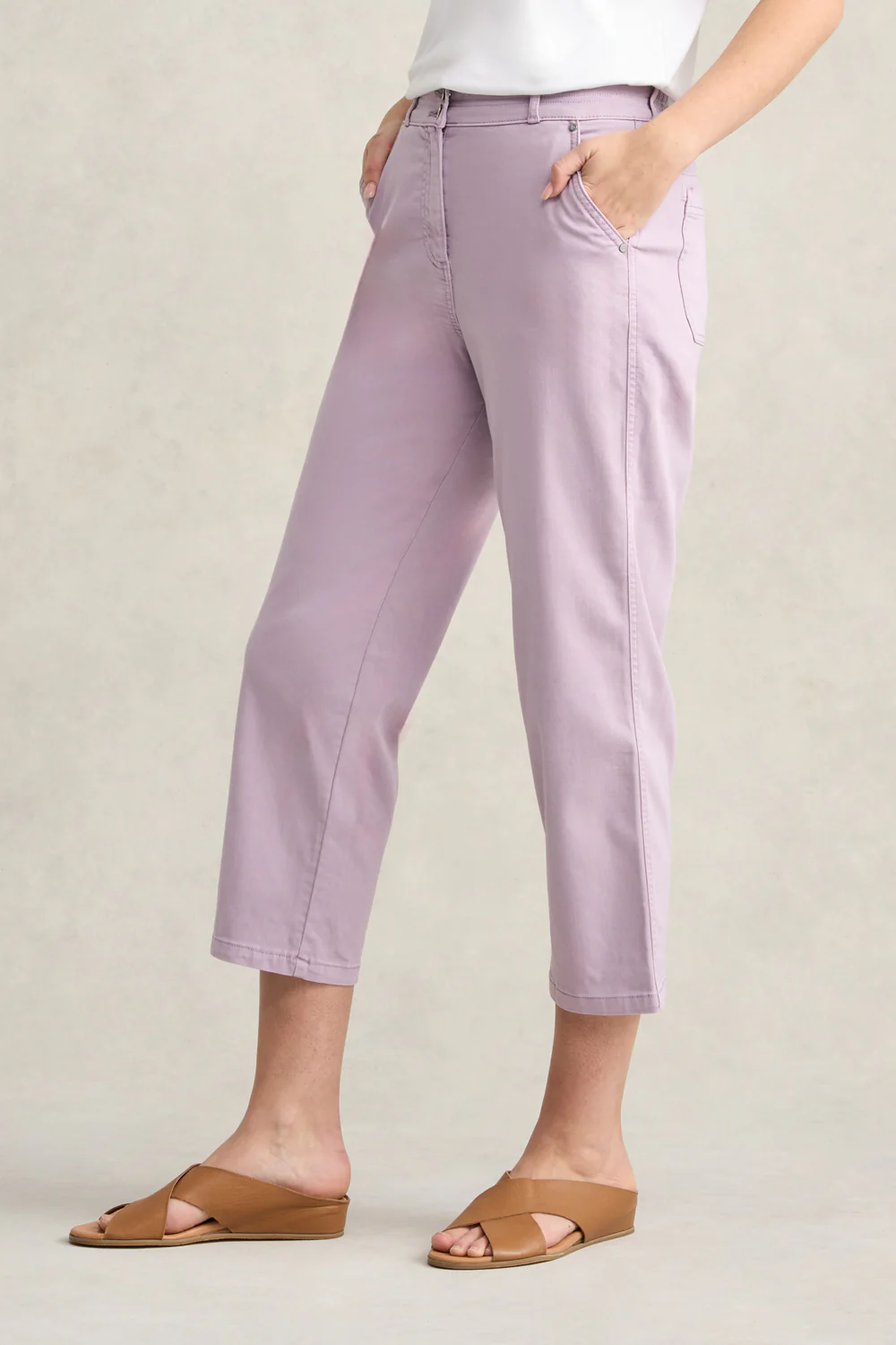 Casual Pant - Greyed Lavender - Skullriy