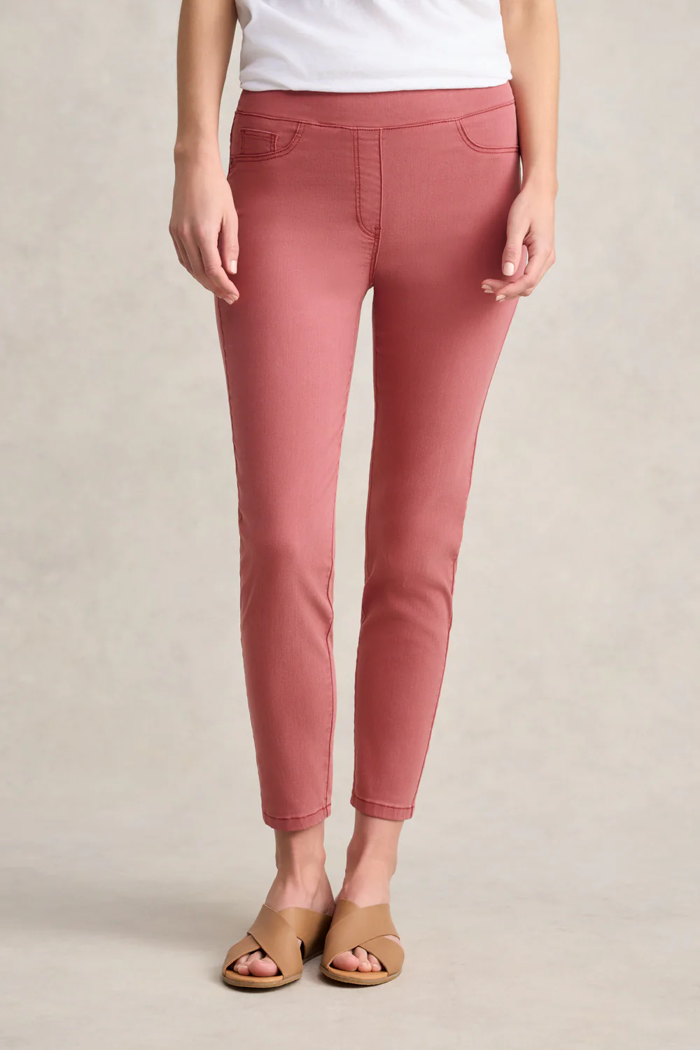 Bengajean  7/8th Skinny Leg  C Rosewood - Skullriy