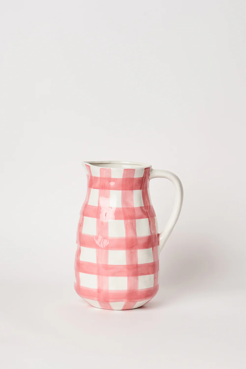 Rose Gingham Vase - Skullriy