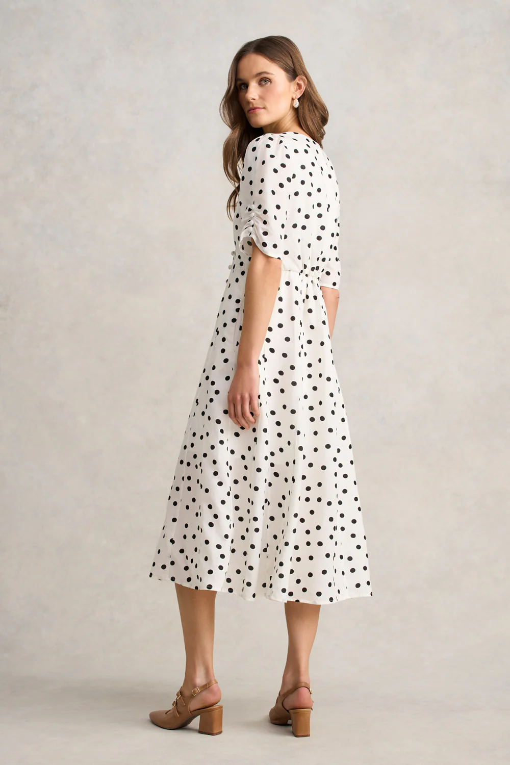 Spot Panel Dress  C Spot Print - Skullriy