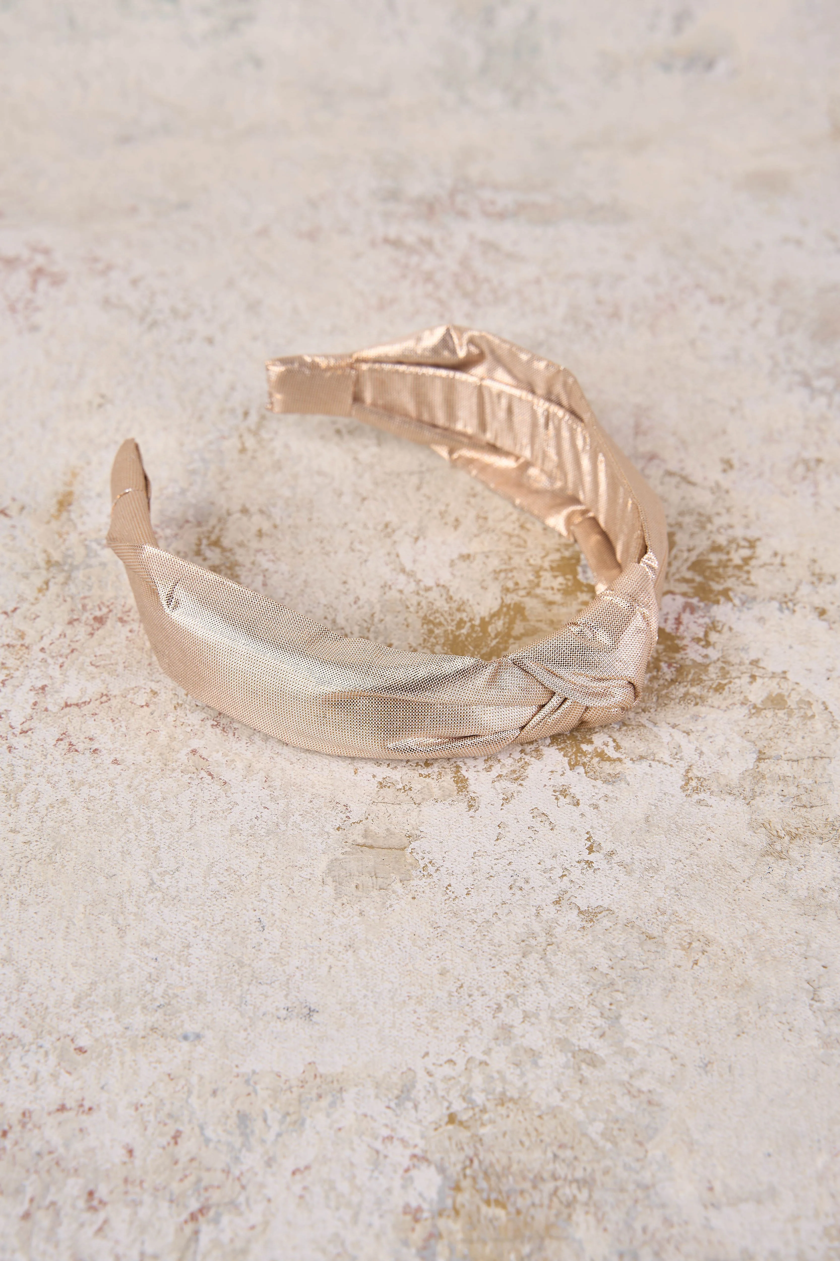 Gold Knot Headband - Skullriy