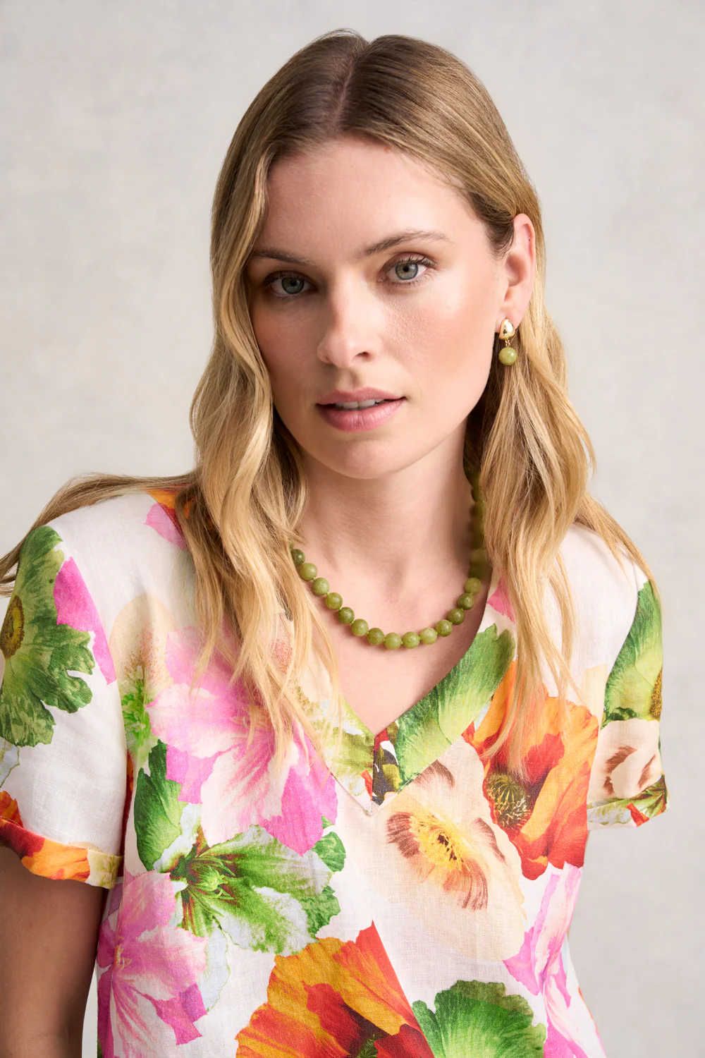 Olivine Stone Necklace - Pear - Skullriy