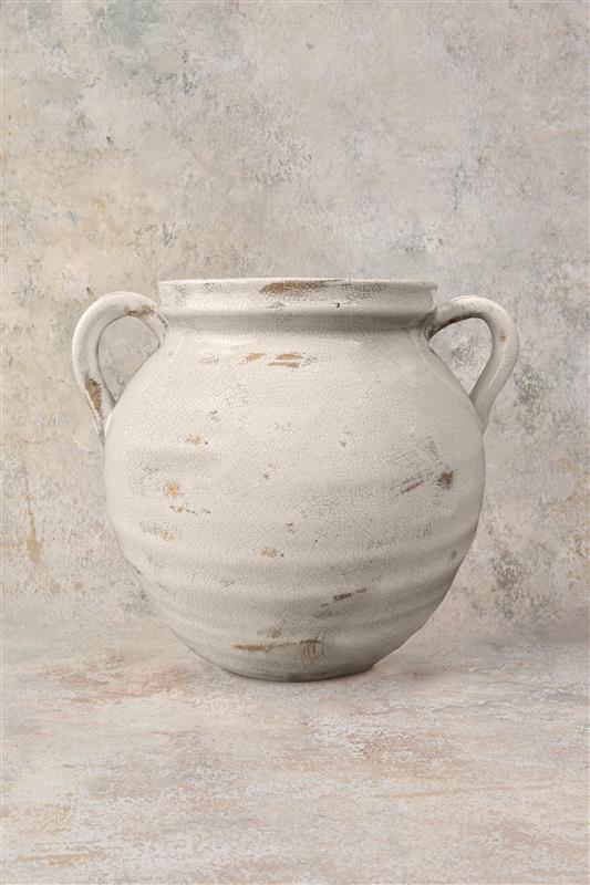 Luna Aged White Jug - Skullriy