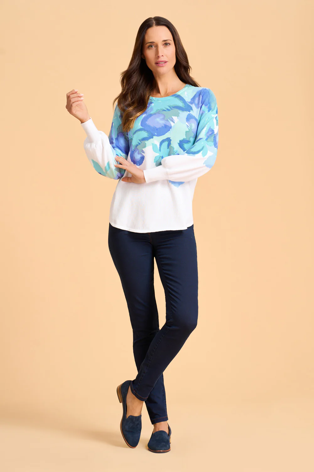 Printed Cotton Knit - Viennoiserie Print - Skullriy