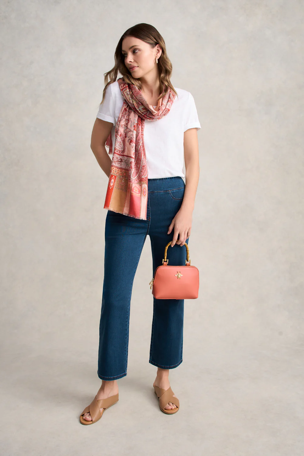 Bengajean  7/8th Relaxed  C Blue Denim - Skullriy