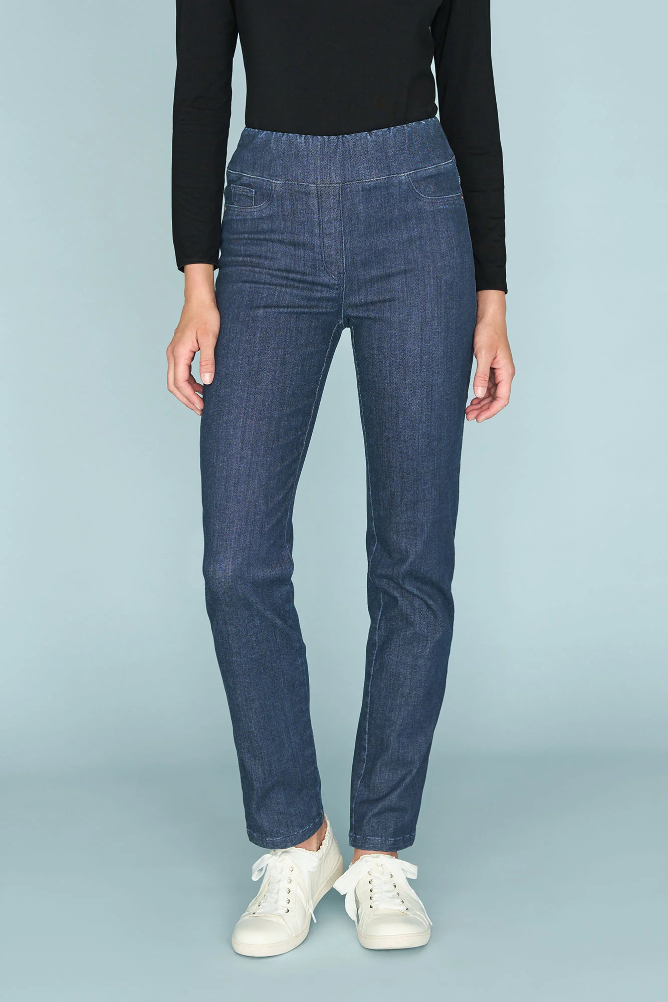 Bengajean  Full Length Straight Leg - Indigo Rinse - Skullriy