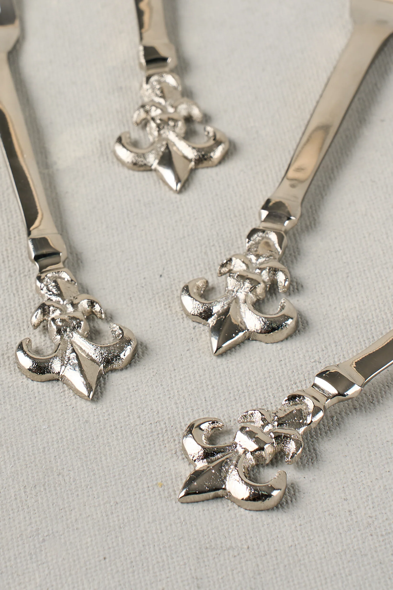 Fleaur De Lys Cake Forks - Skullriy