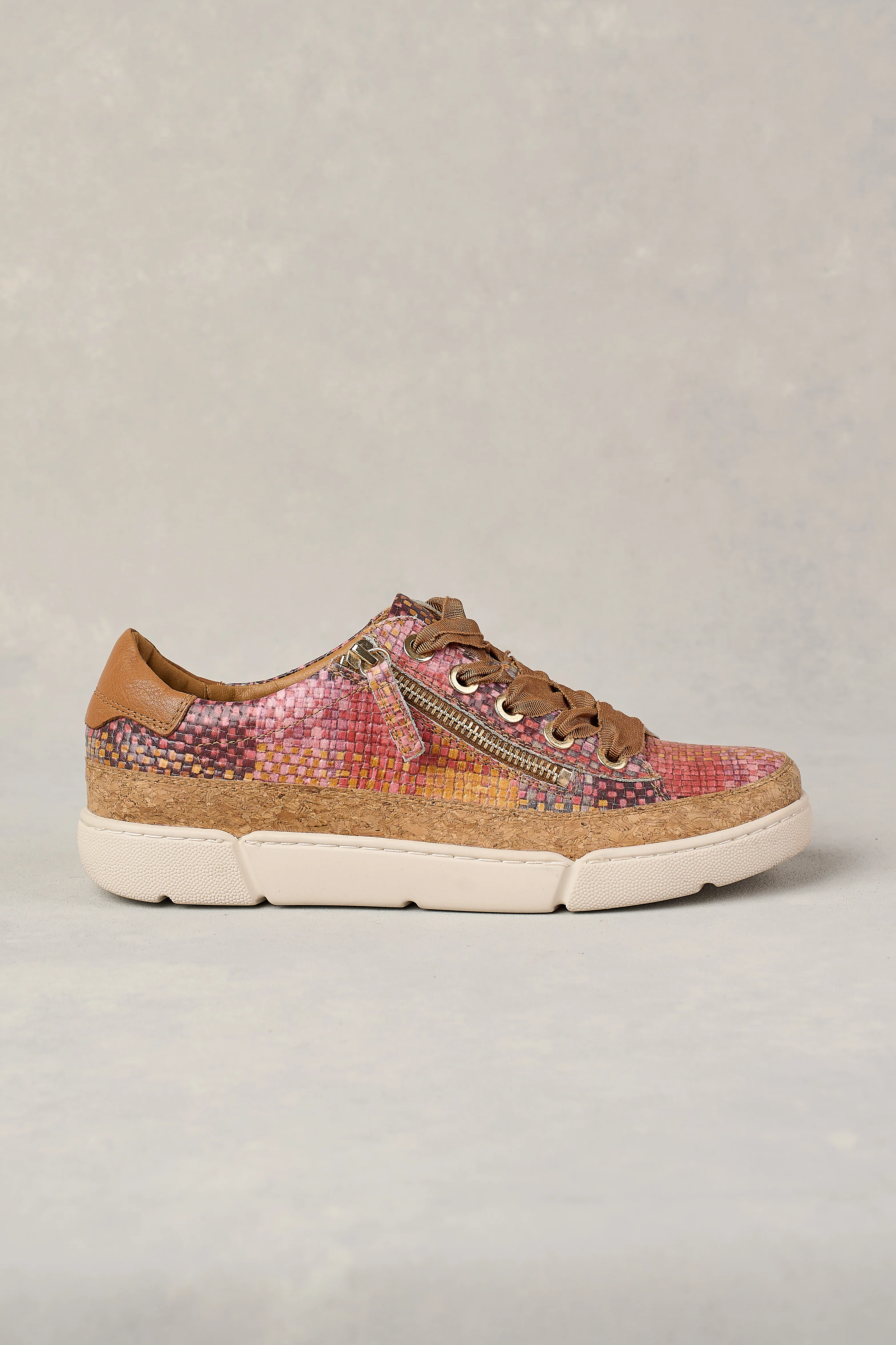 Talina Textured Sneaker - Multi - Skullriy