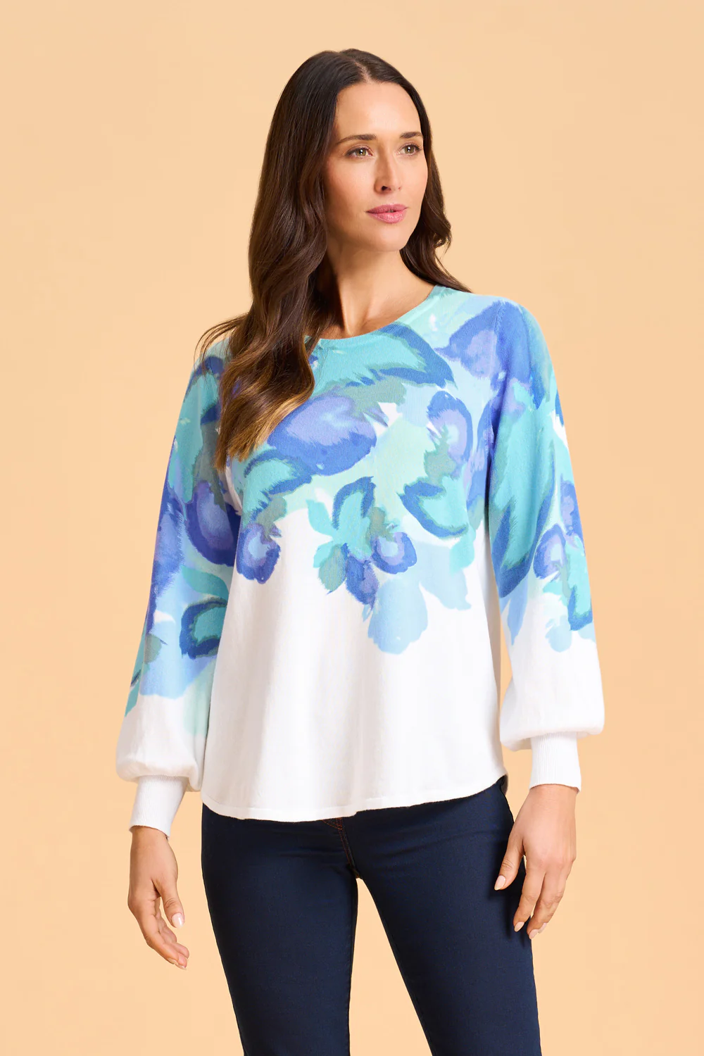 Printed Cotton Knit - Viennoiserie Print - Skullriy