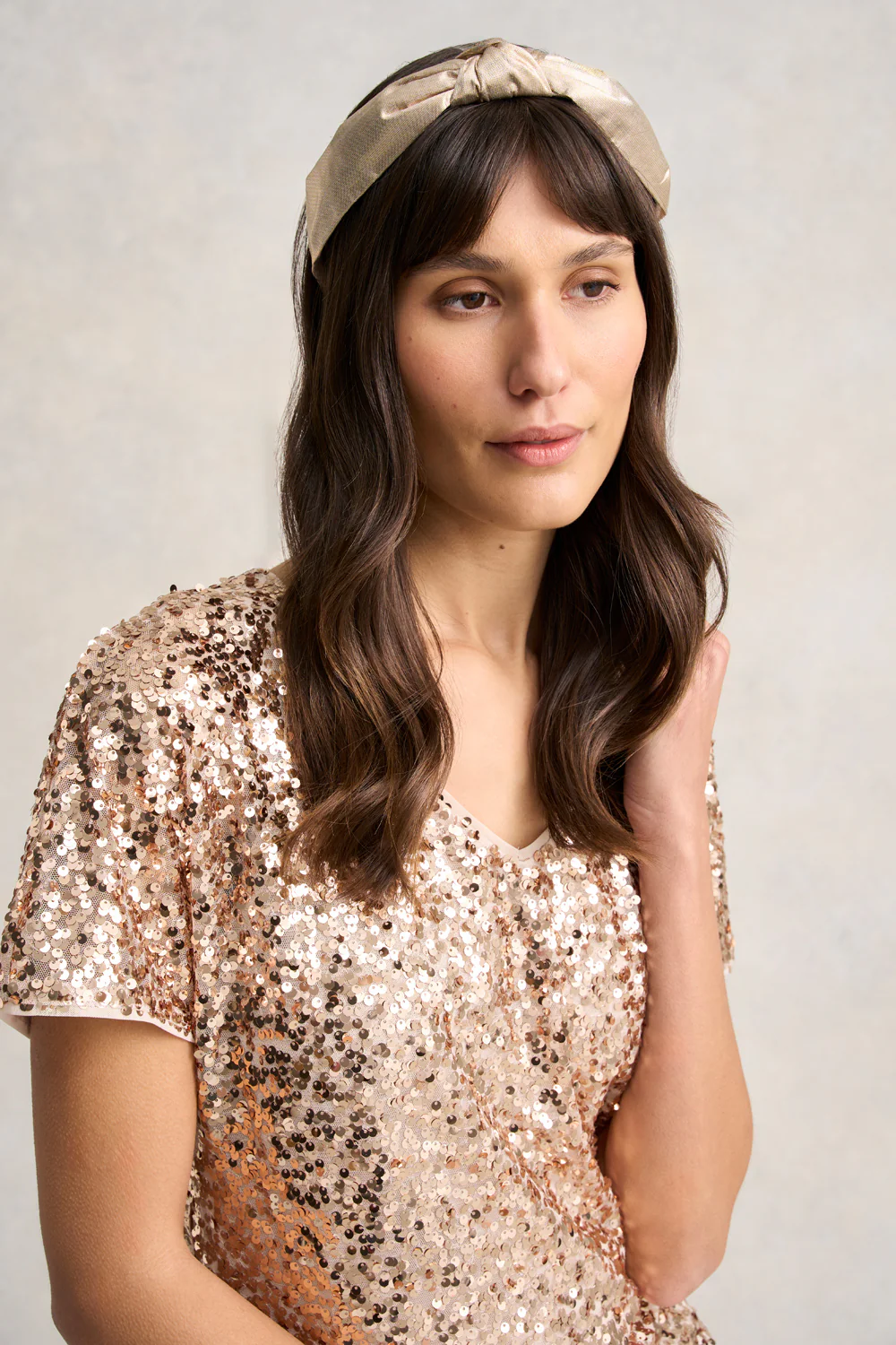 Gold Knot Headband - Skullriy