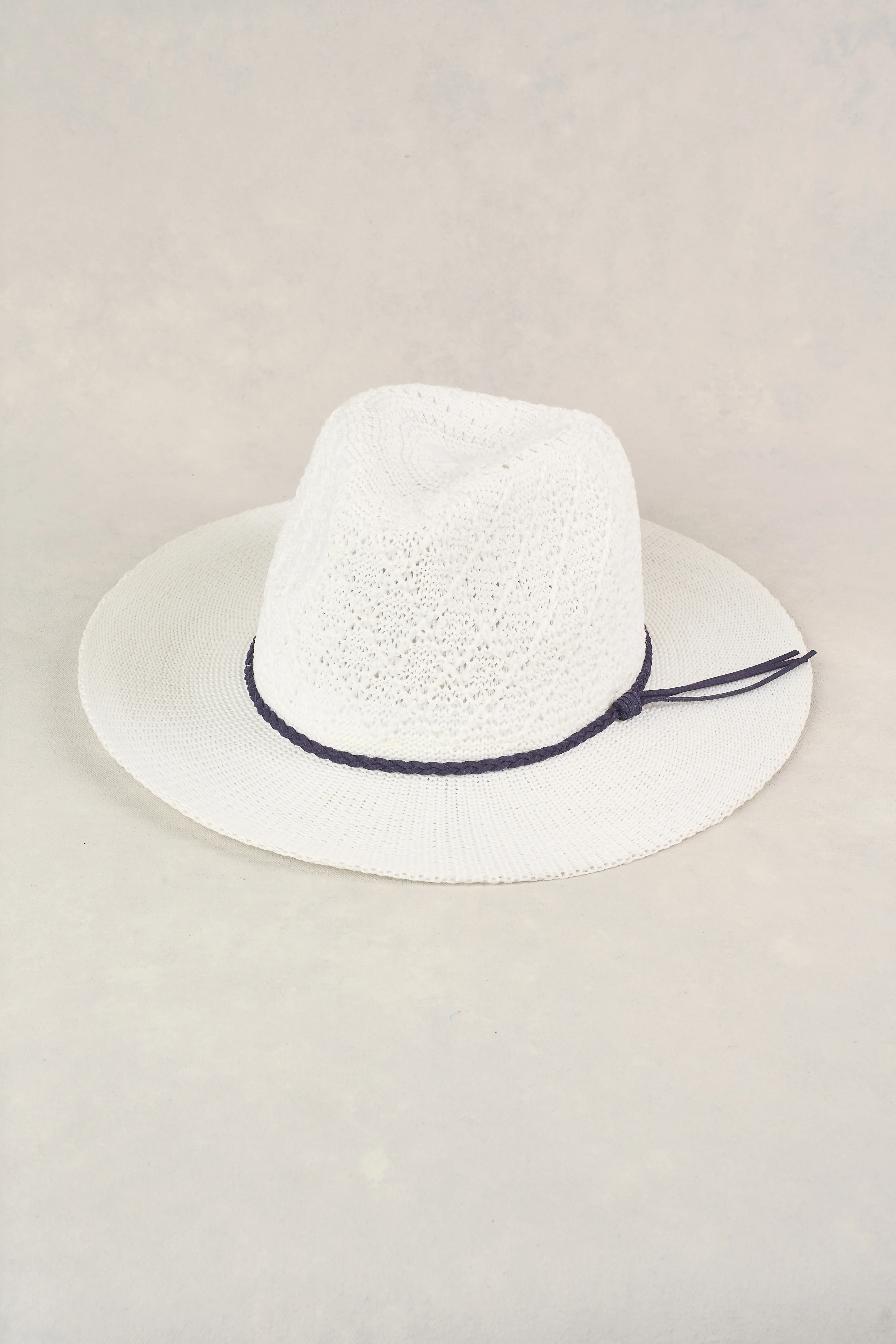 Serge Packable Fedora - White - Skullriy