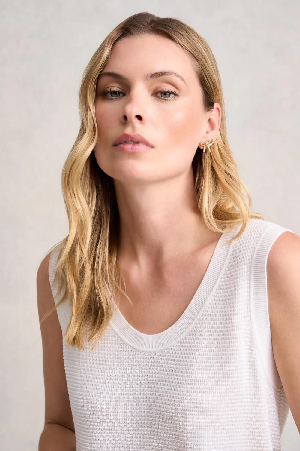 18K Gold Plated Bow Earrings - Skullriy