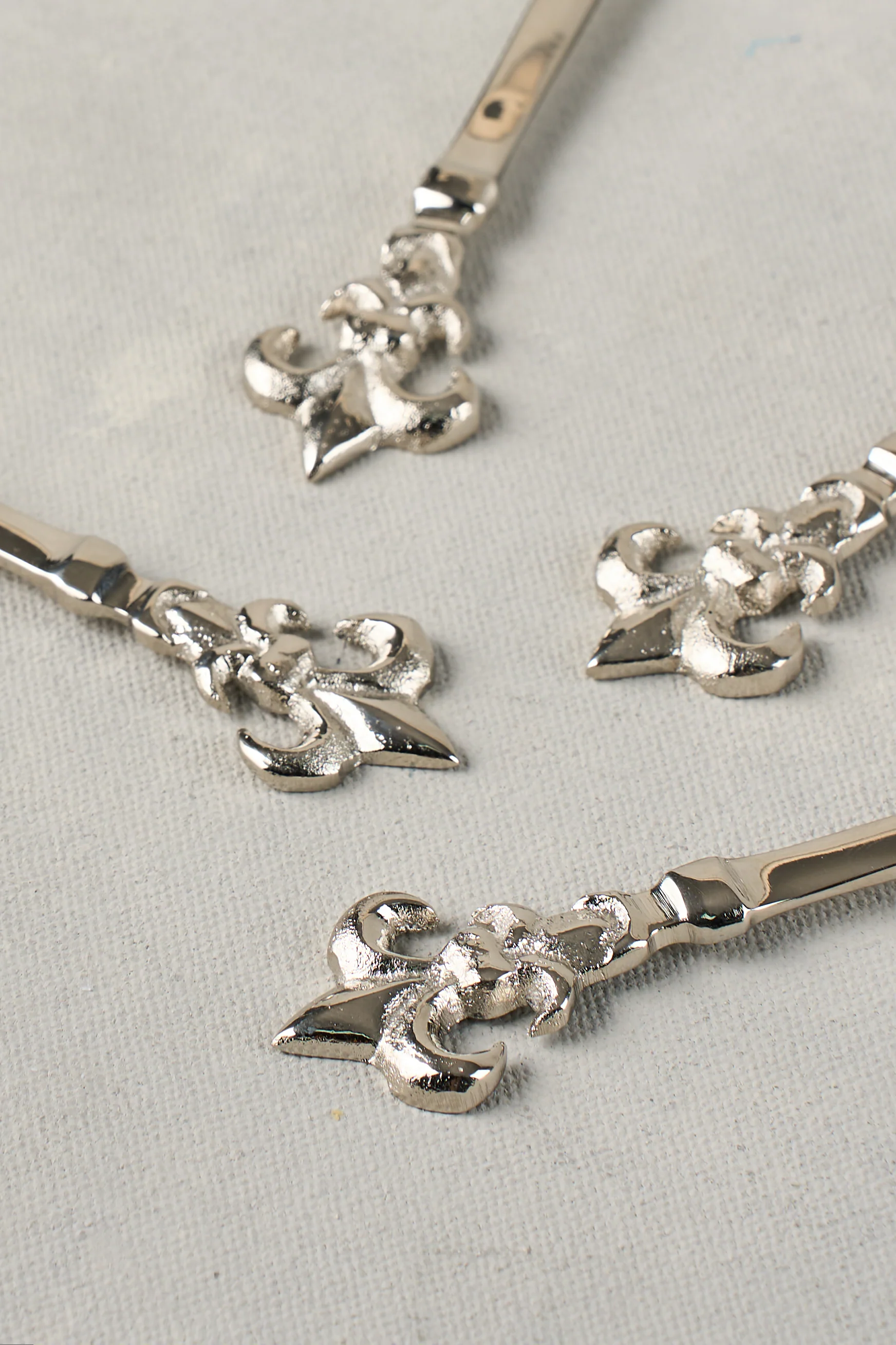 Fleaur De Lys Teaspoons - Skullriy
