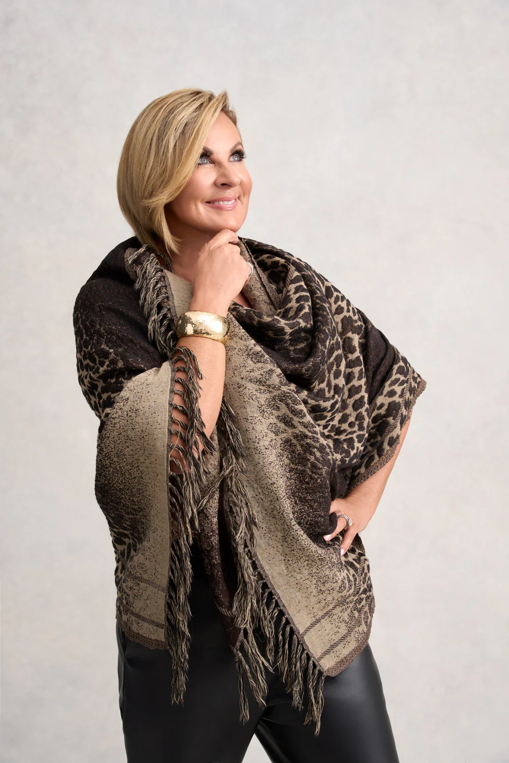 Chyka Ocelot Blanket Scarf - Skullriy