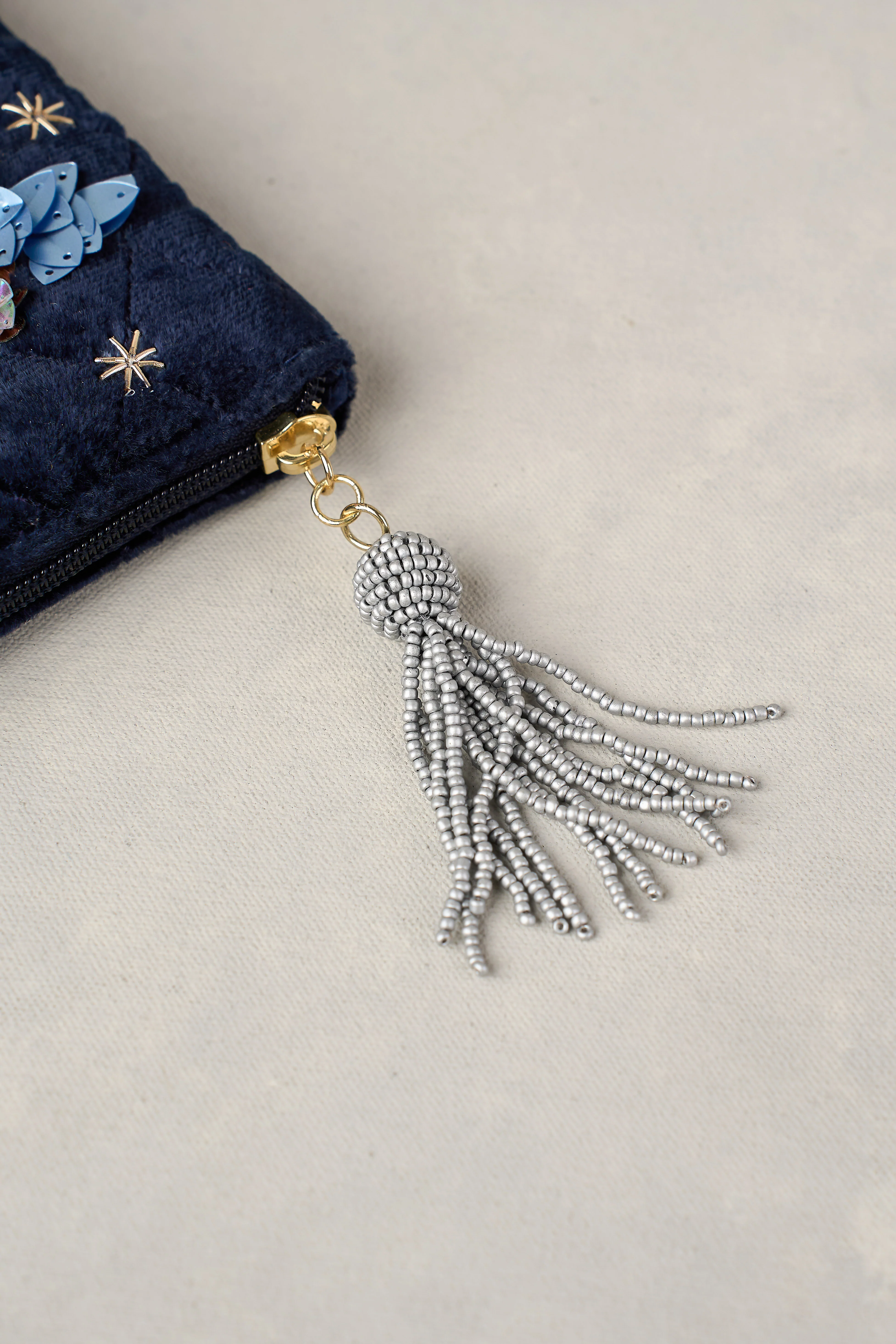 M Monogram Cosmetic Bag - Blue - Skullriy