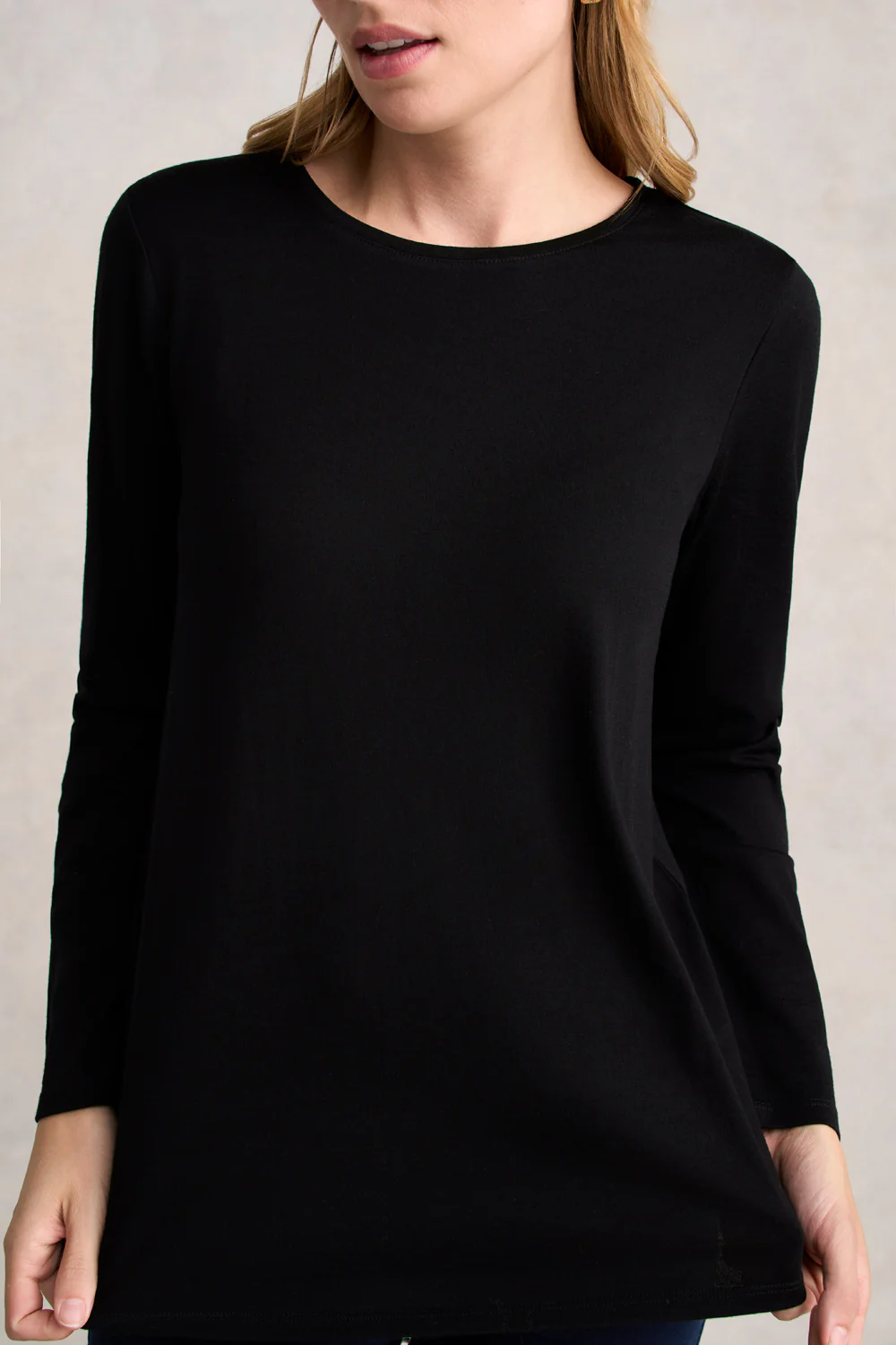 Wool Jersey Tee - Black - Skullriy
