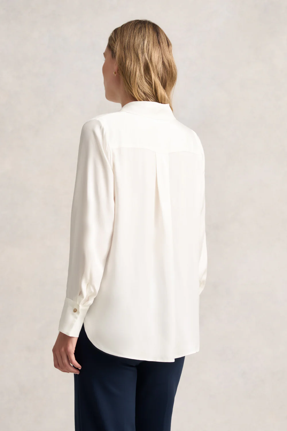 Soft Twill Shirt - Chalk - Skullriy