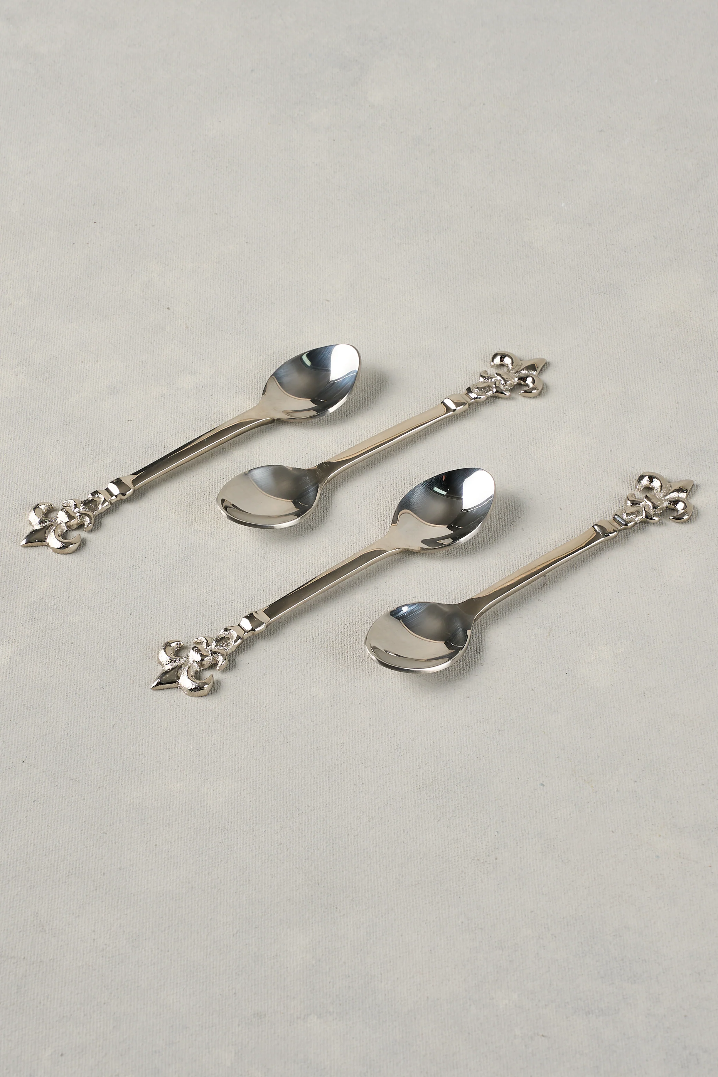 Fleaur De Lys Teaspoons - Skullriy