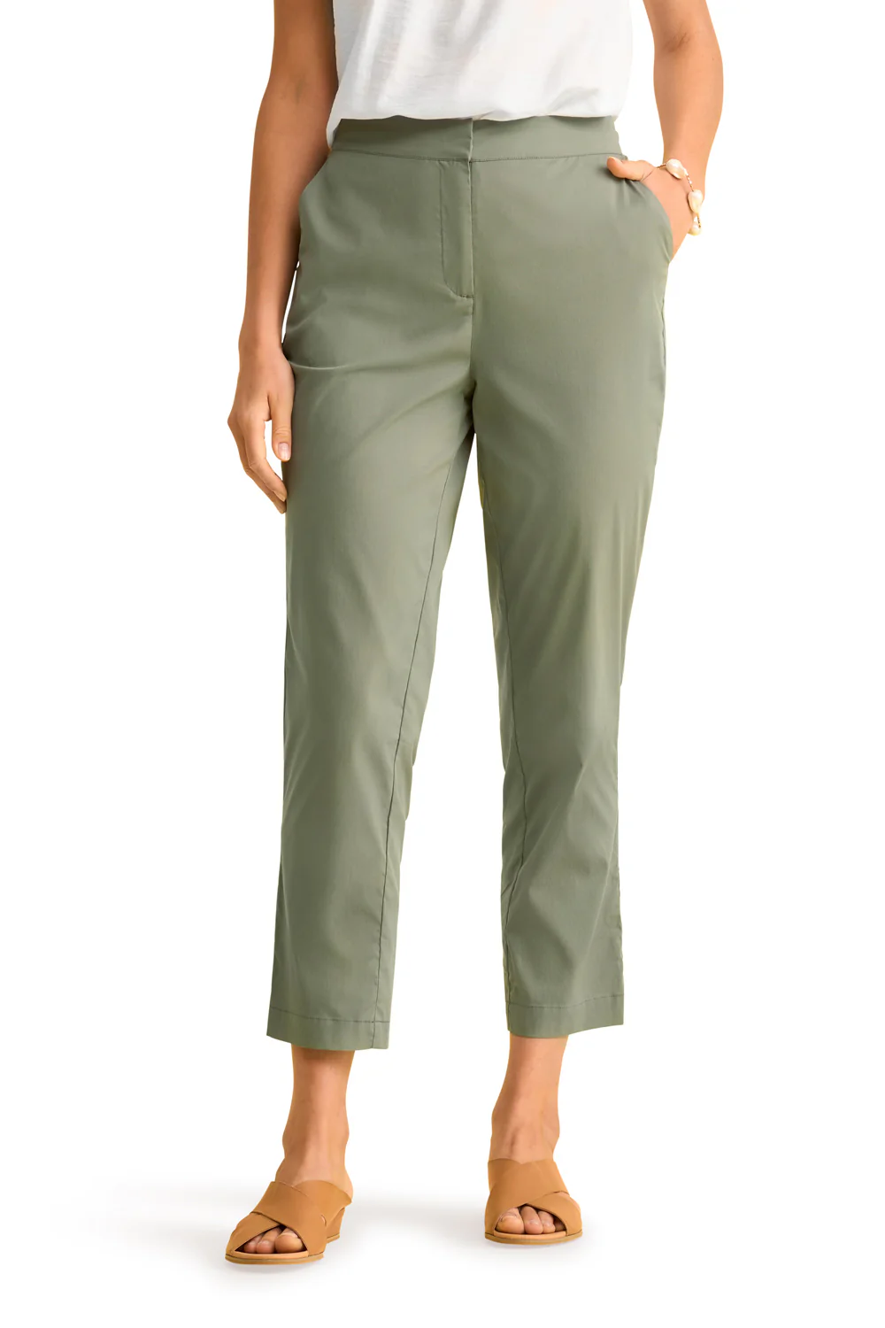Lightweight Cotton Pant - Khaki - Skullriy