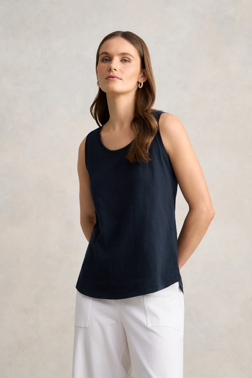 Organic Cotton Tank - Ink - Skullriy