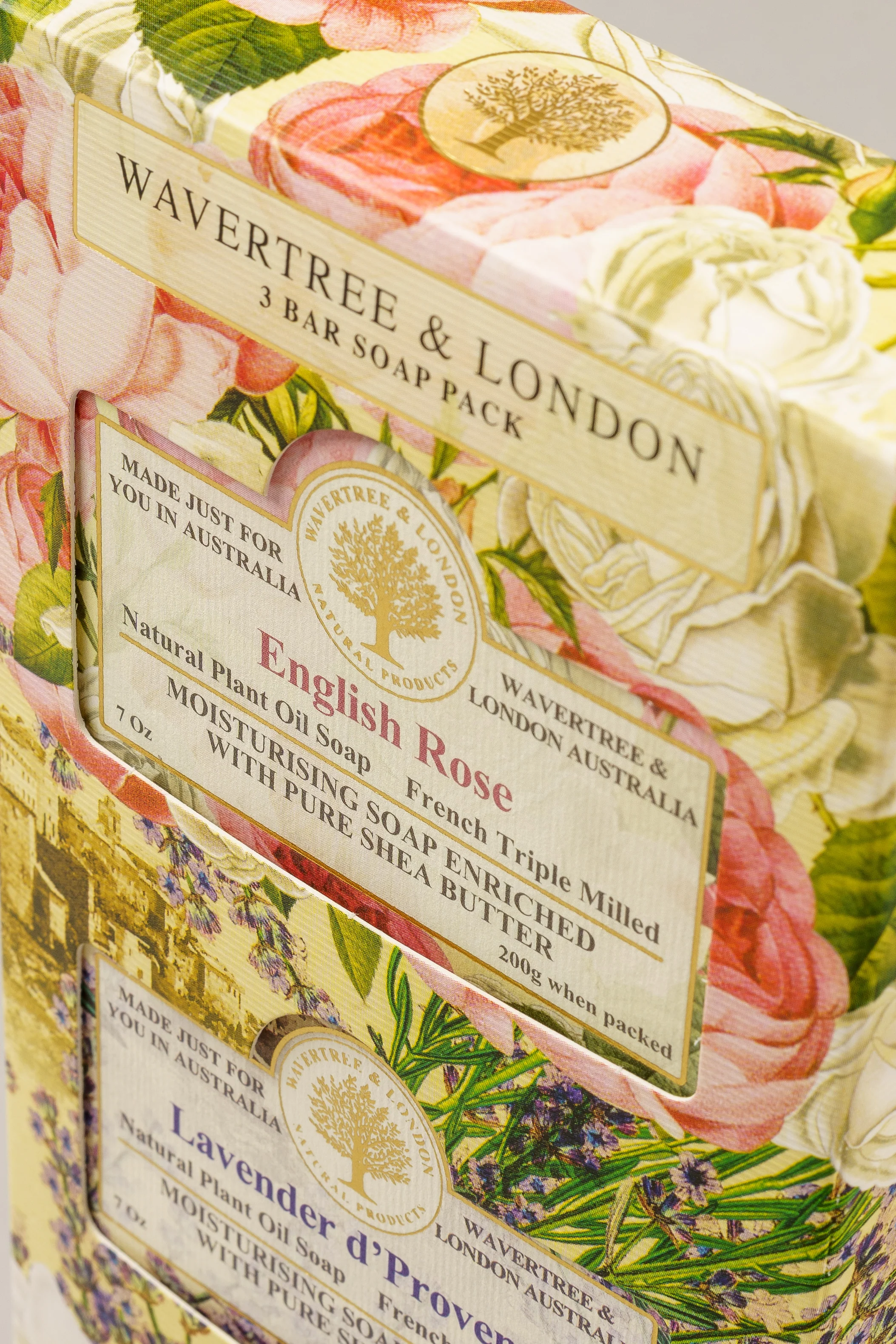 Wavertree Floral Trio Soap - Skullriy