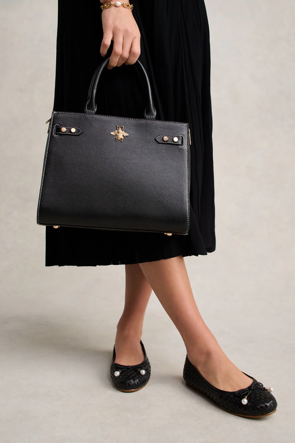 Structured Tote - Black - Skullriy
