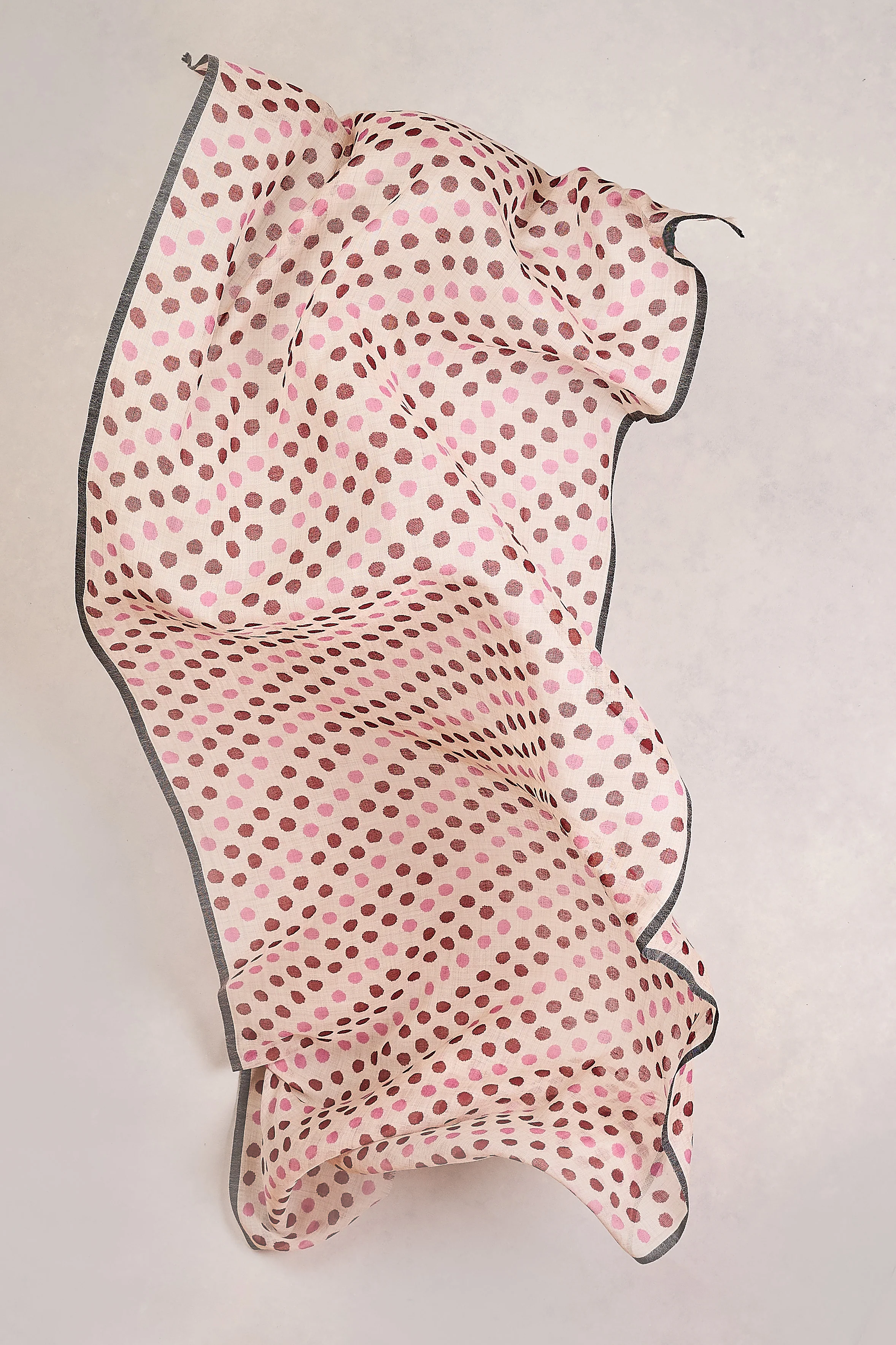 Polka Dot Wool Scarf - Multicolour - Skullriy