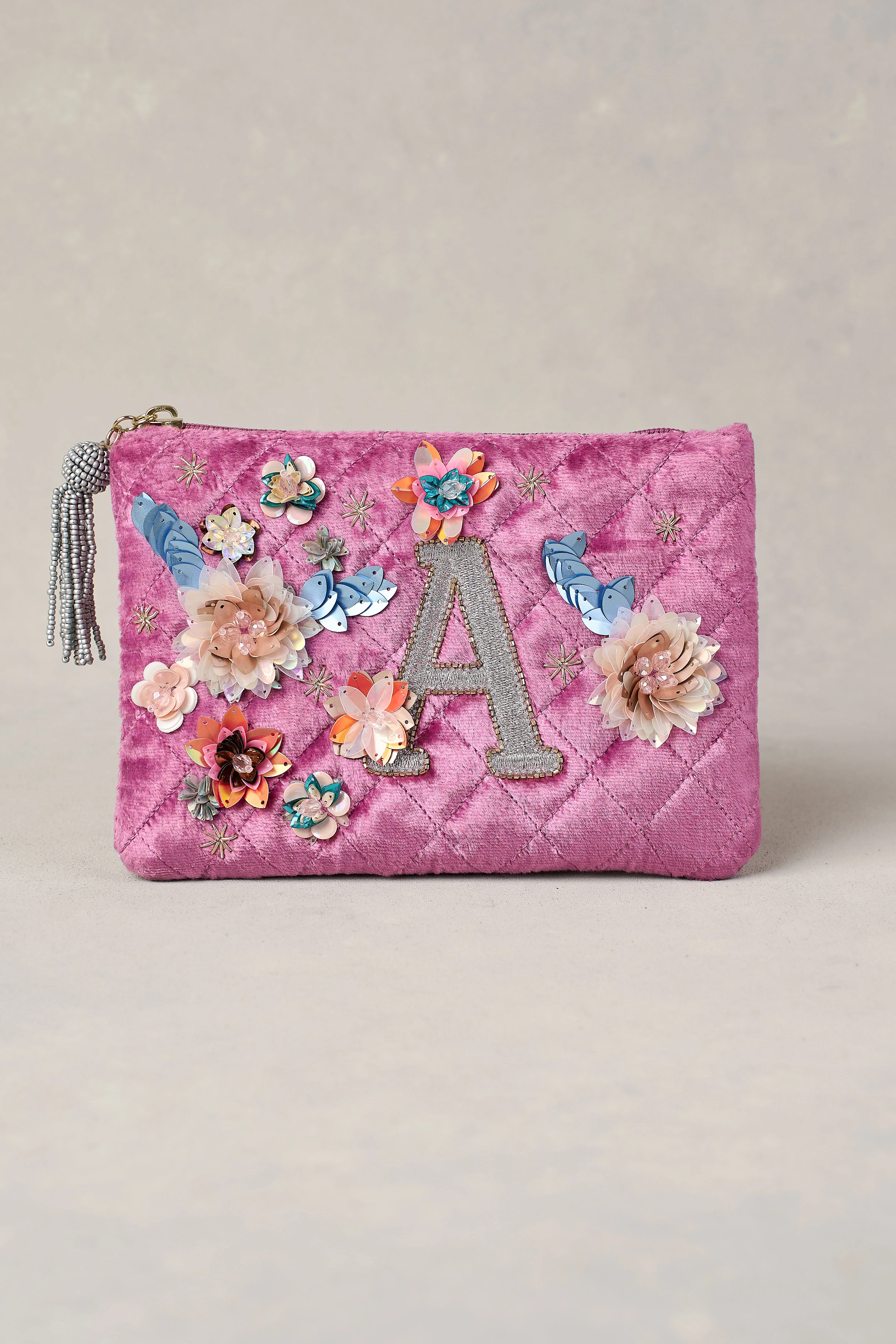 A Monogram Cosmetic Bag - Pink - Skullriy
