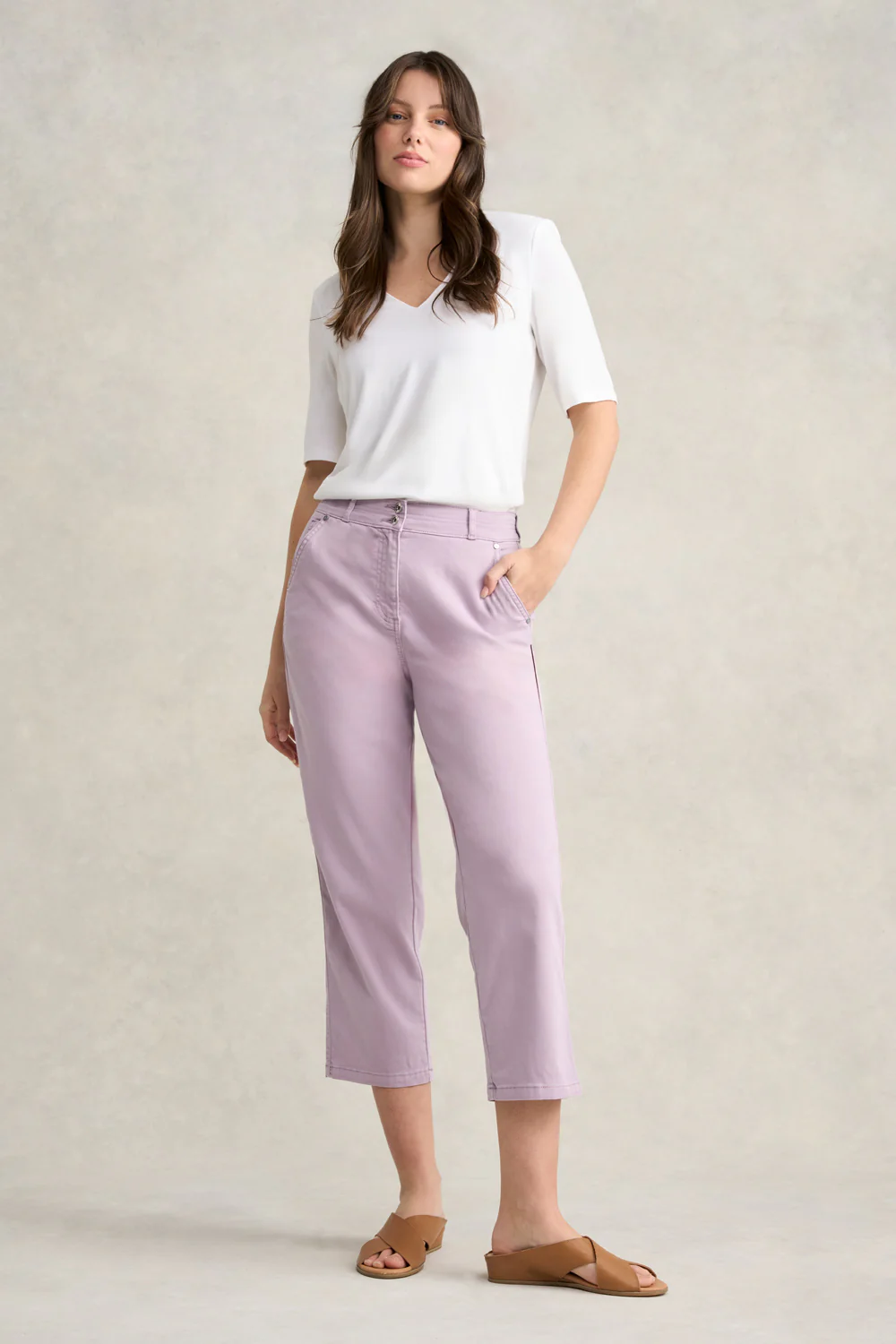 Casual Pant - Greyed Lavender - Skullriy