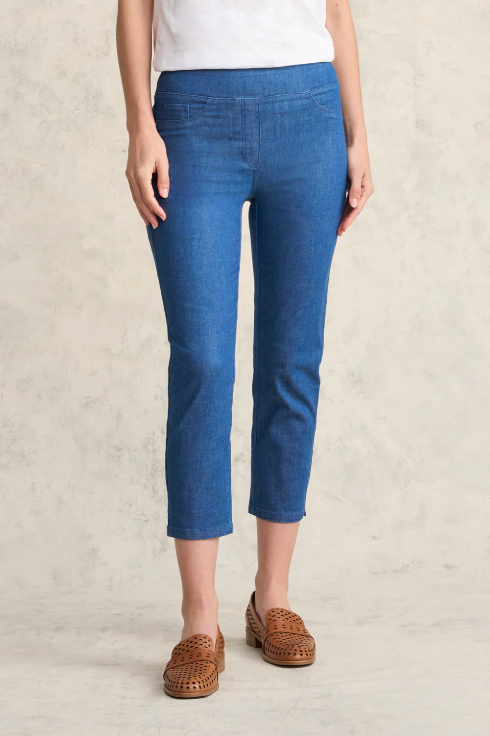 Bengajean   3/4 Slim Leg - Ultramarine - Skullriy