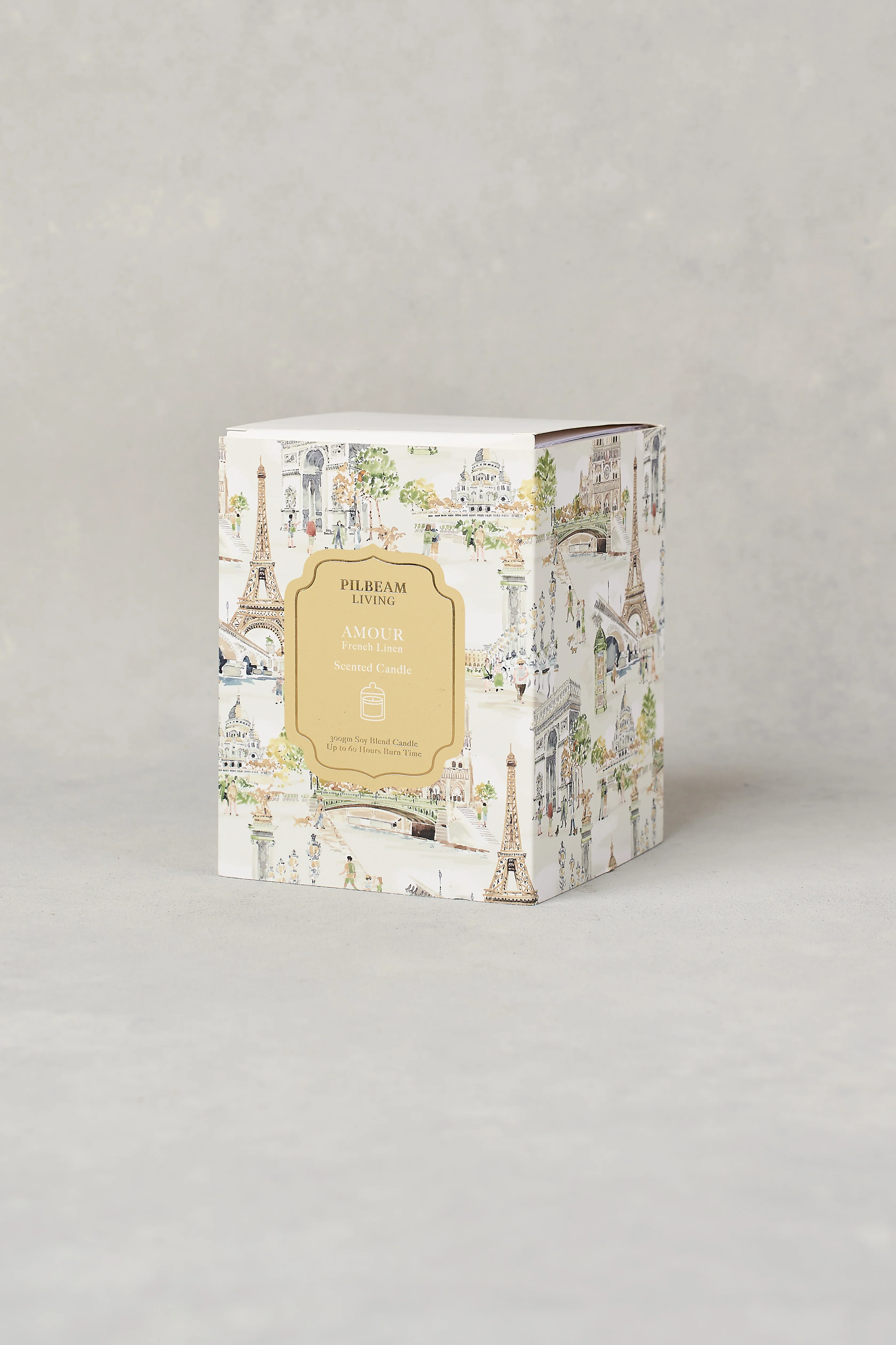 Amour Glass Cloche Candle - Skullriy