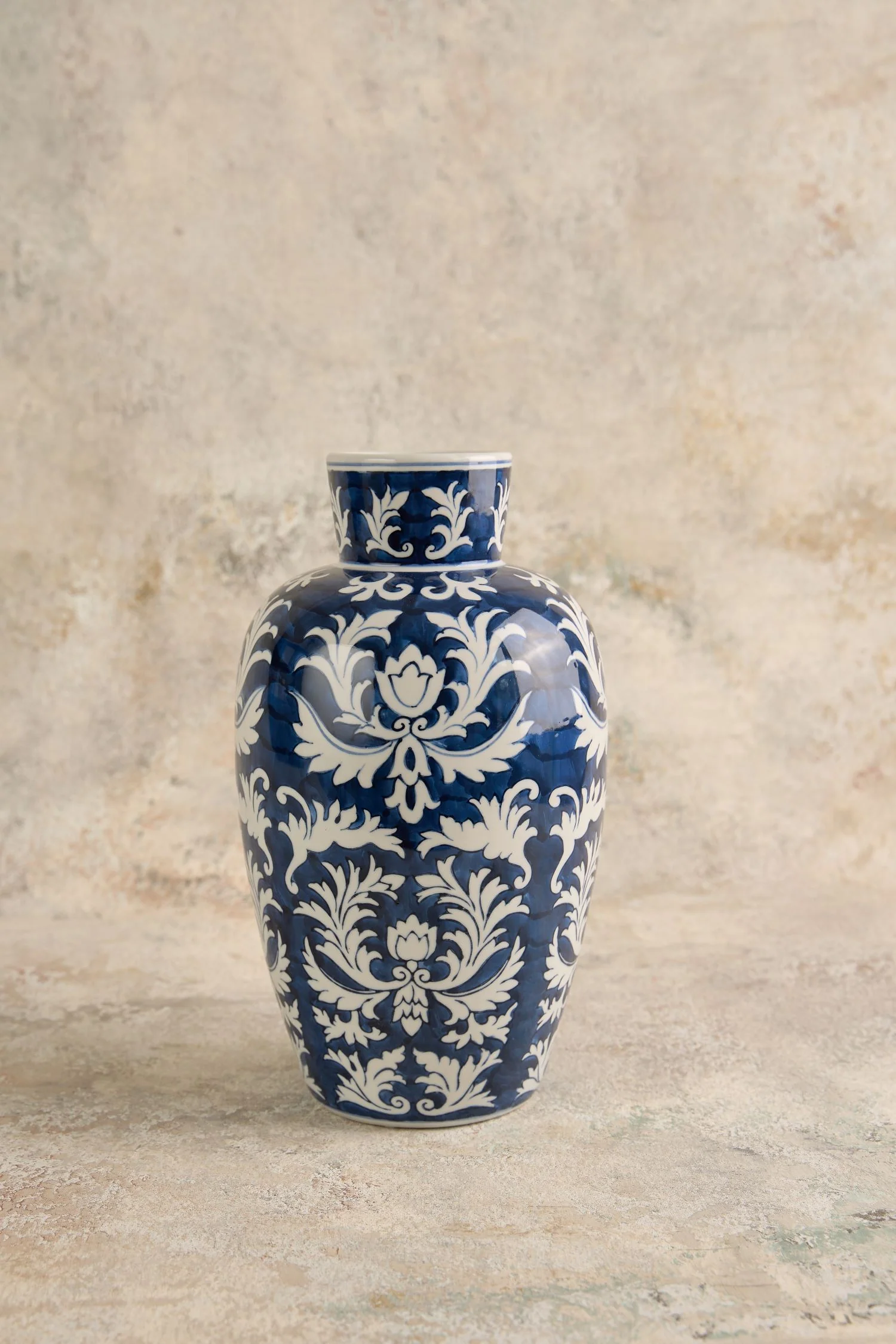 French Blue Vase - Skullriy