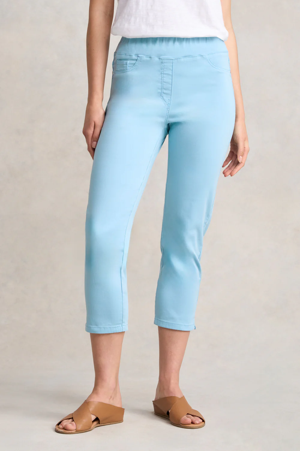 Bengajean  3/4 Slim Leg - Summer Sky Blue - Skullriy