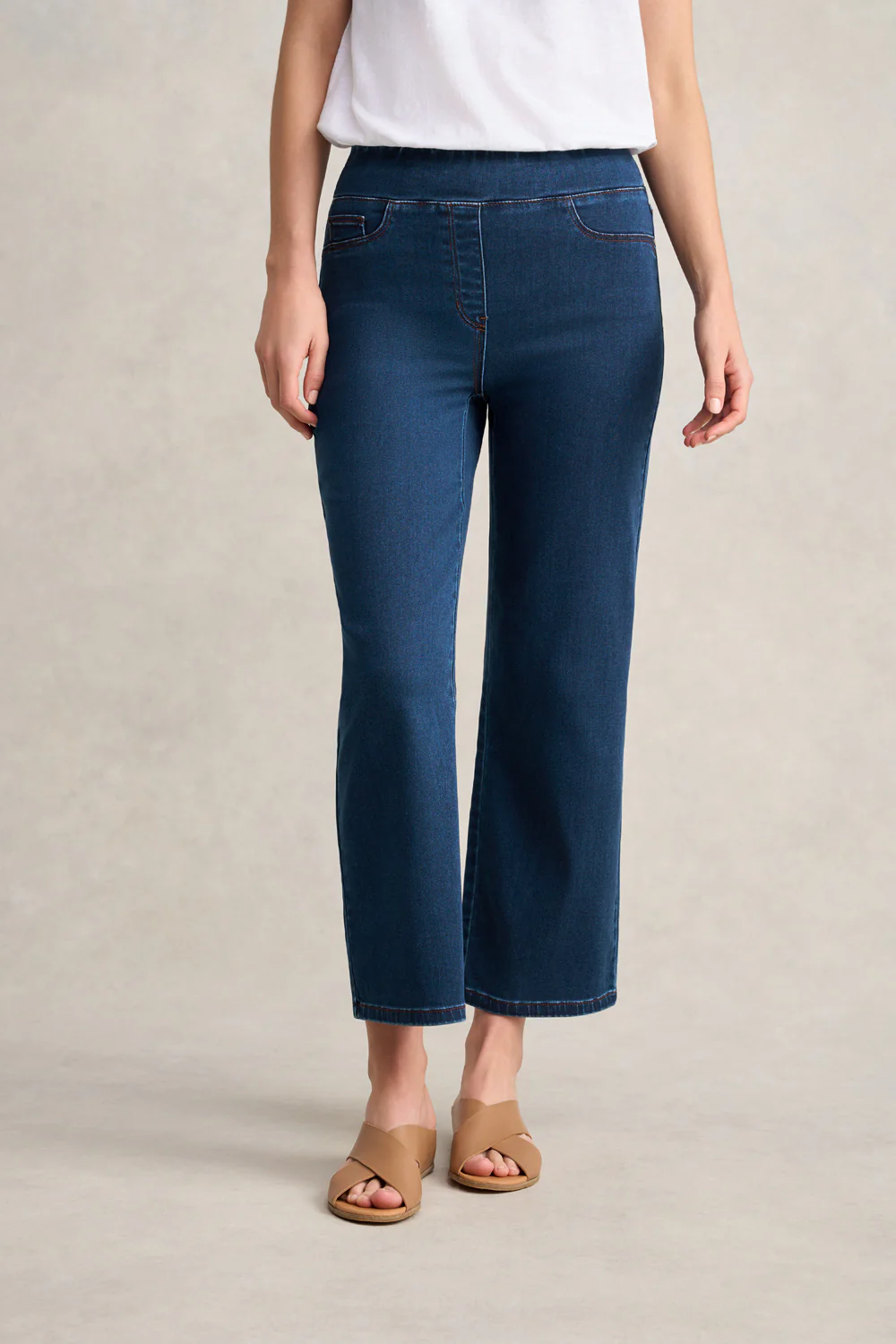 Bengajean  7/8th Relaxed  C Blue Denim - Skullriy