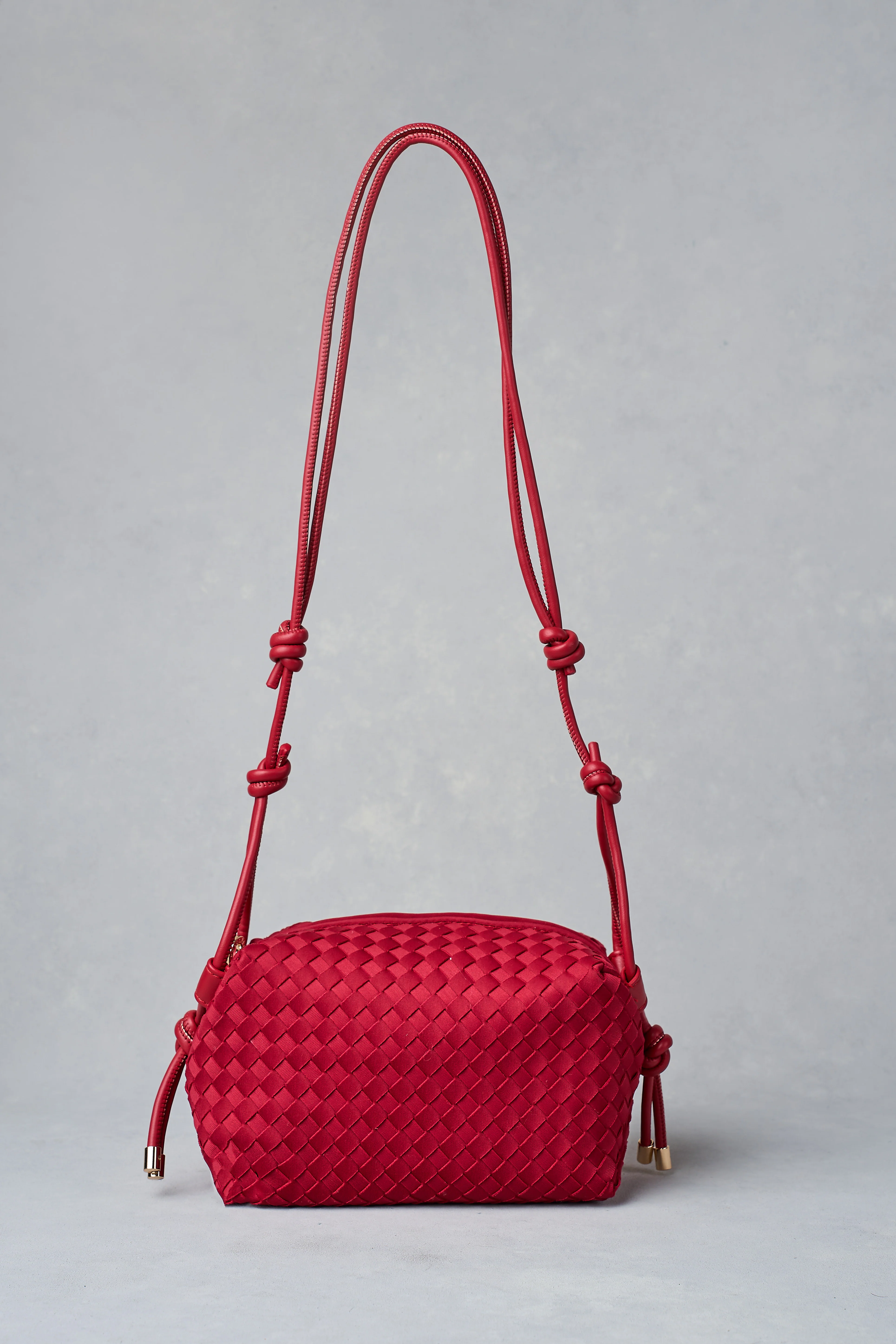 Soft Woven Crossbody - Rosewood - Skullriy