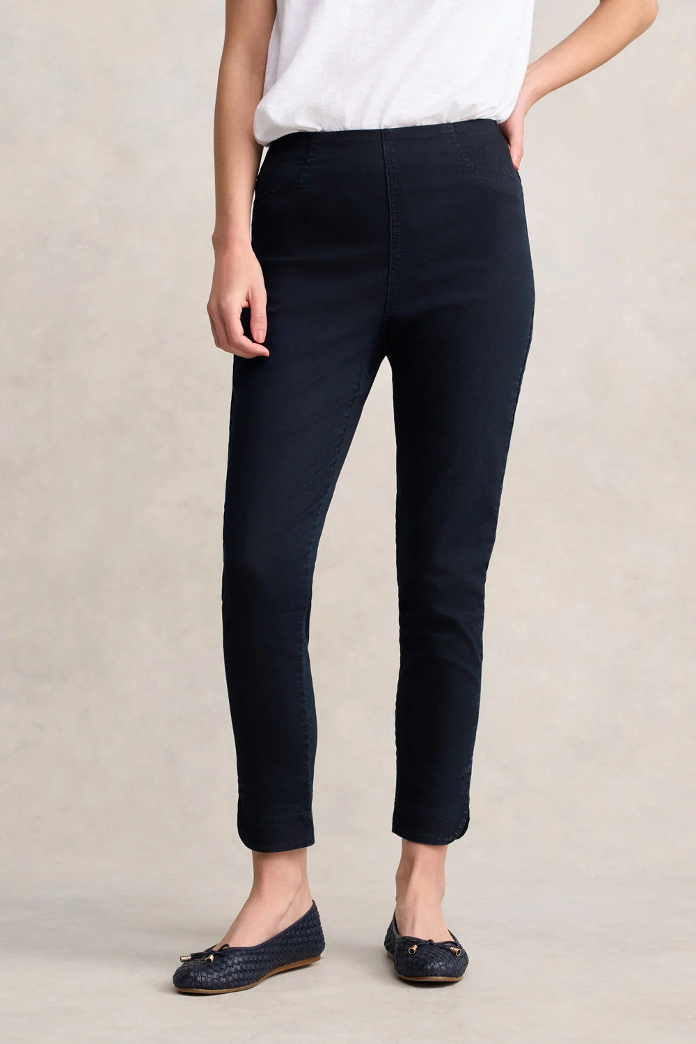 The Frenchie Curved Hem - Rinse Wash - Skullriy