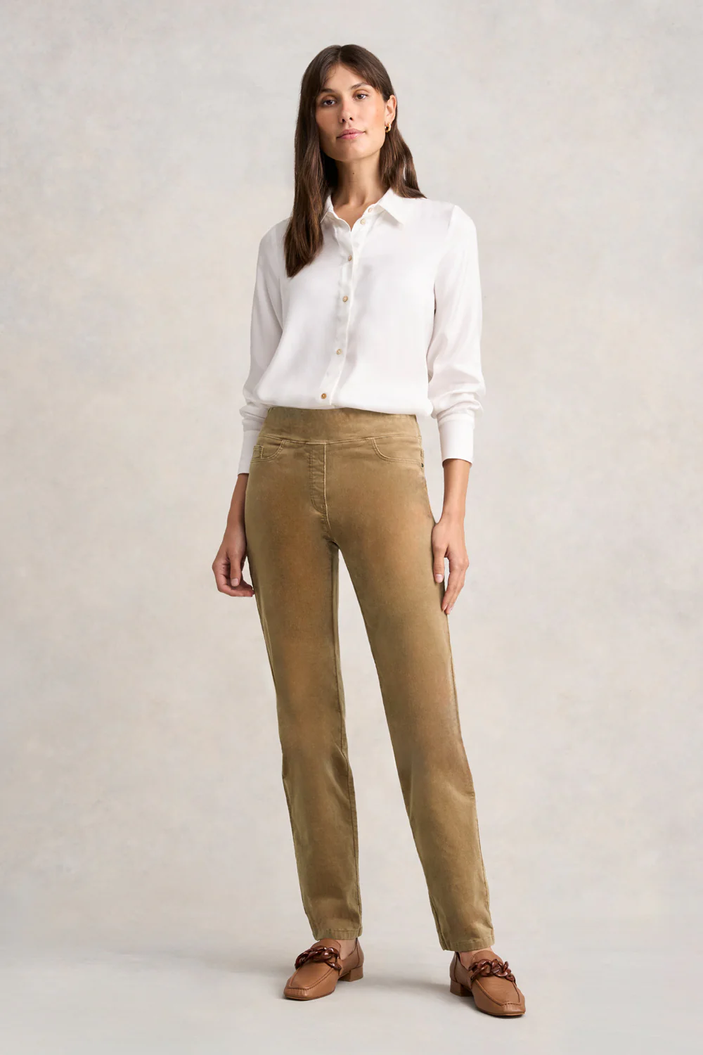 Bengajean  Cord Straight Leg - Biscotti - Skullriy