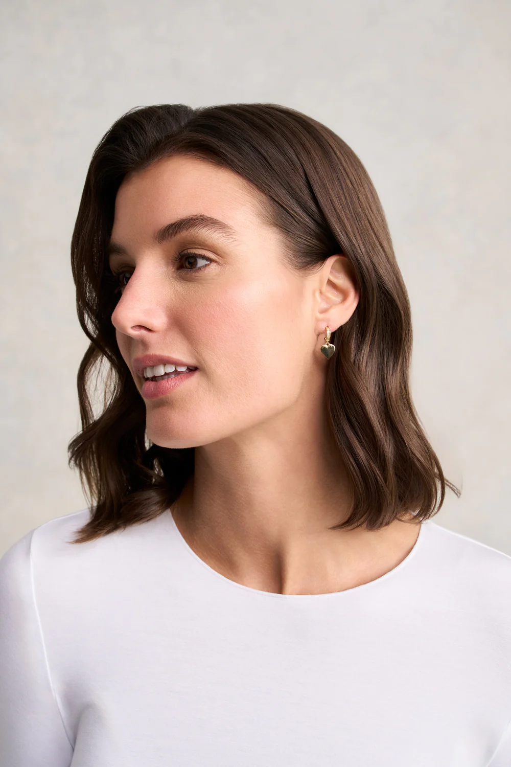 Heart Studs 18k Plated  C Gold - Skullriy