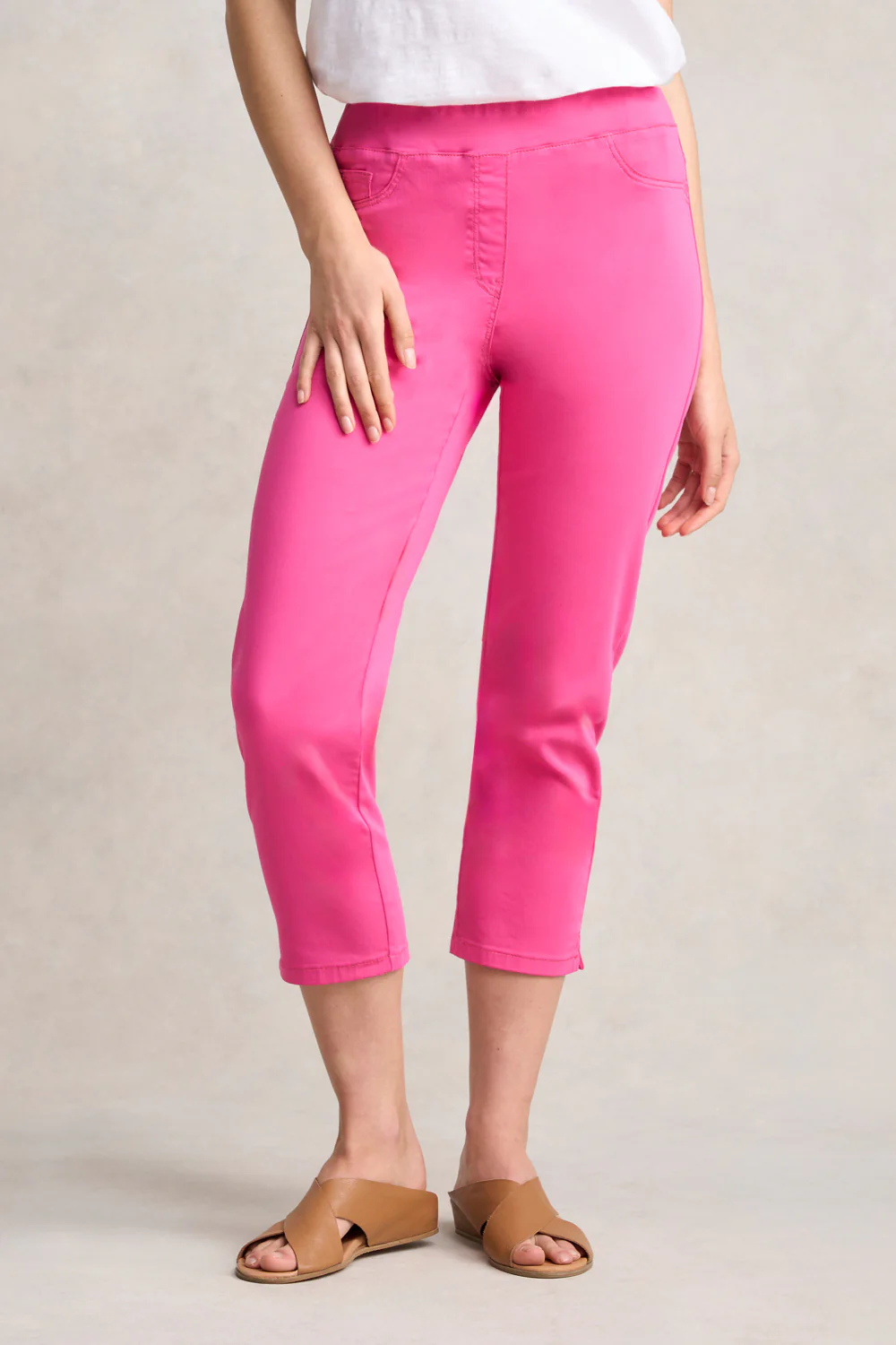 Bengajean  3/4 Slim Leg - Rose Pink - Skullriy