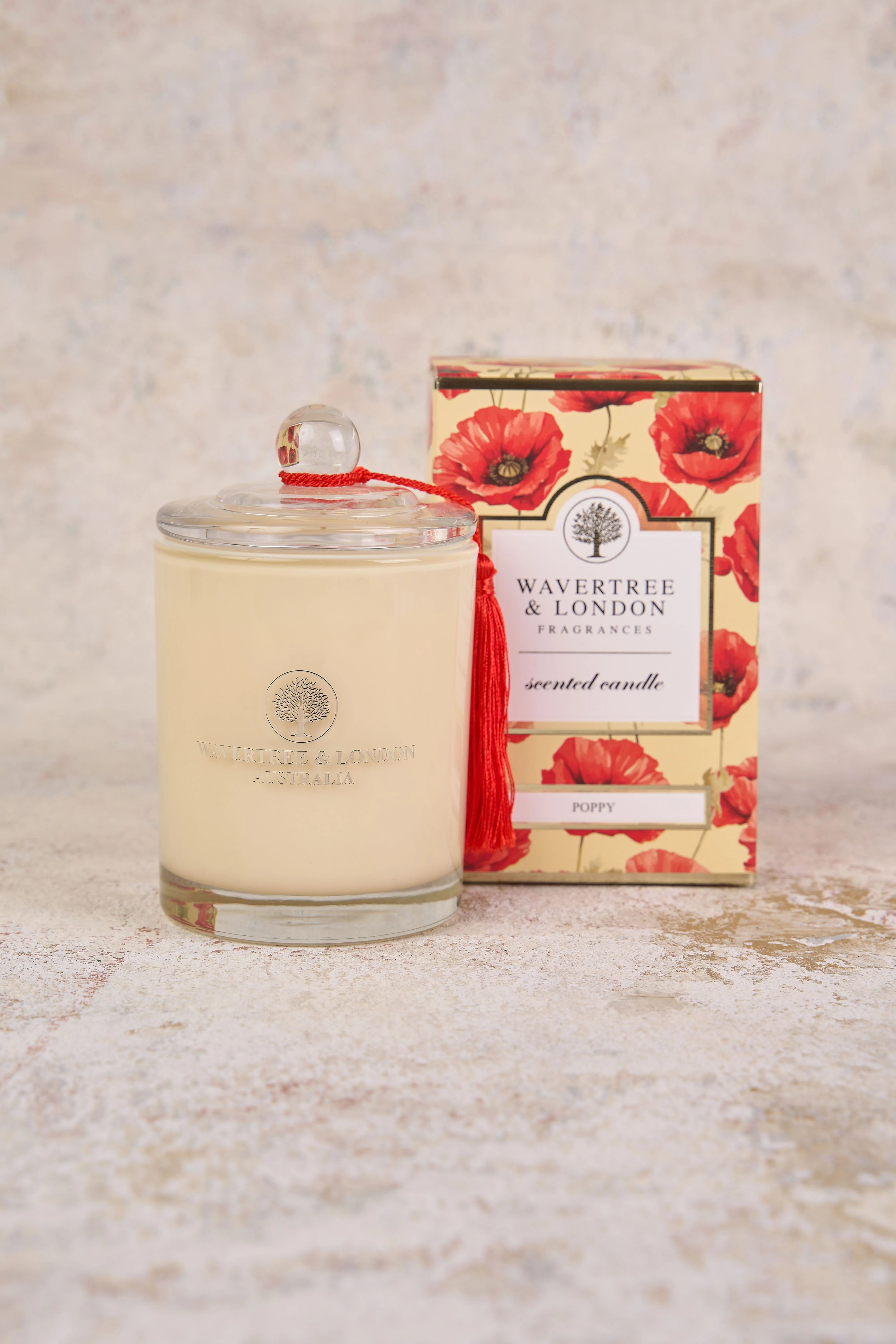 Wavertree Poppy Candle - Skullriy