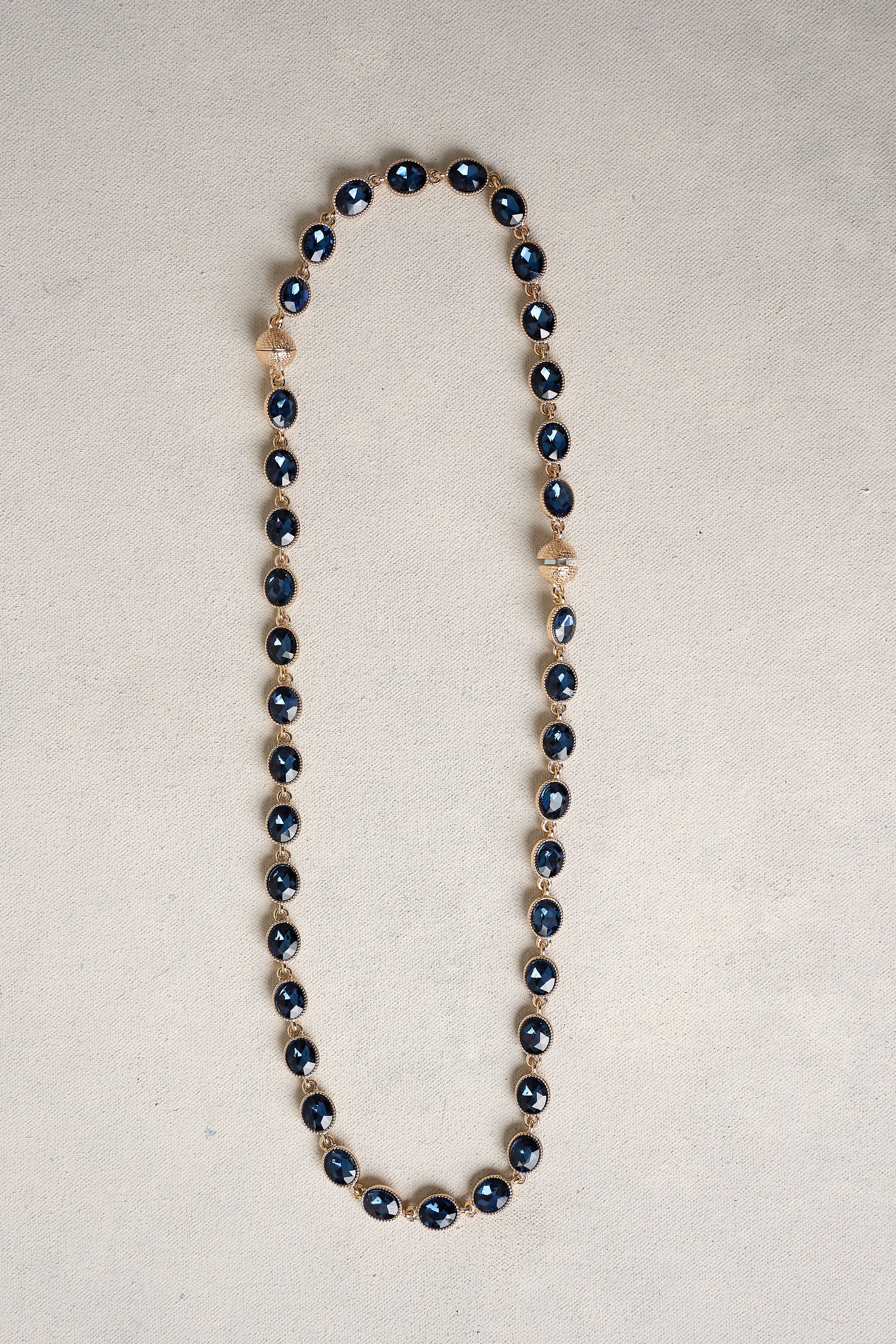 Sapphire Stone Necklace - Skullriy
