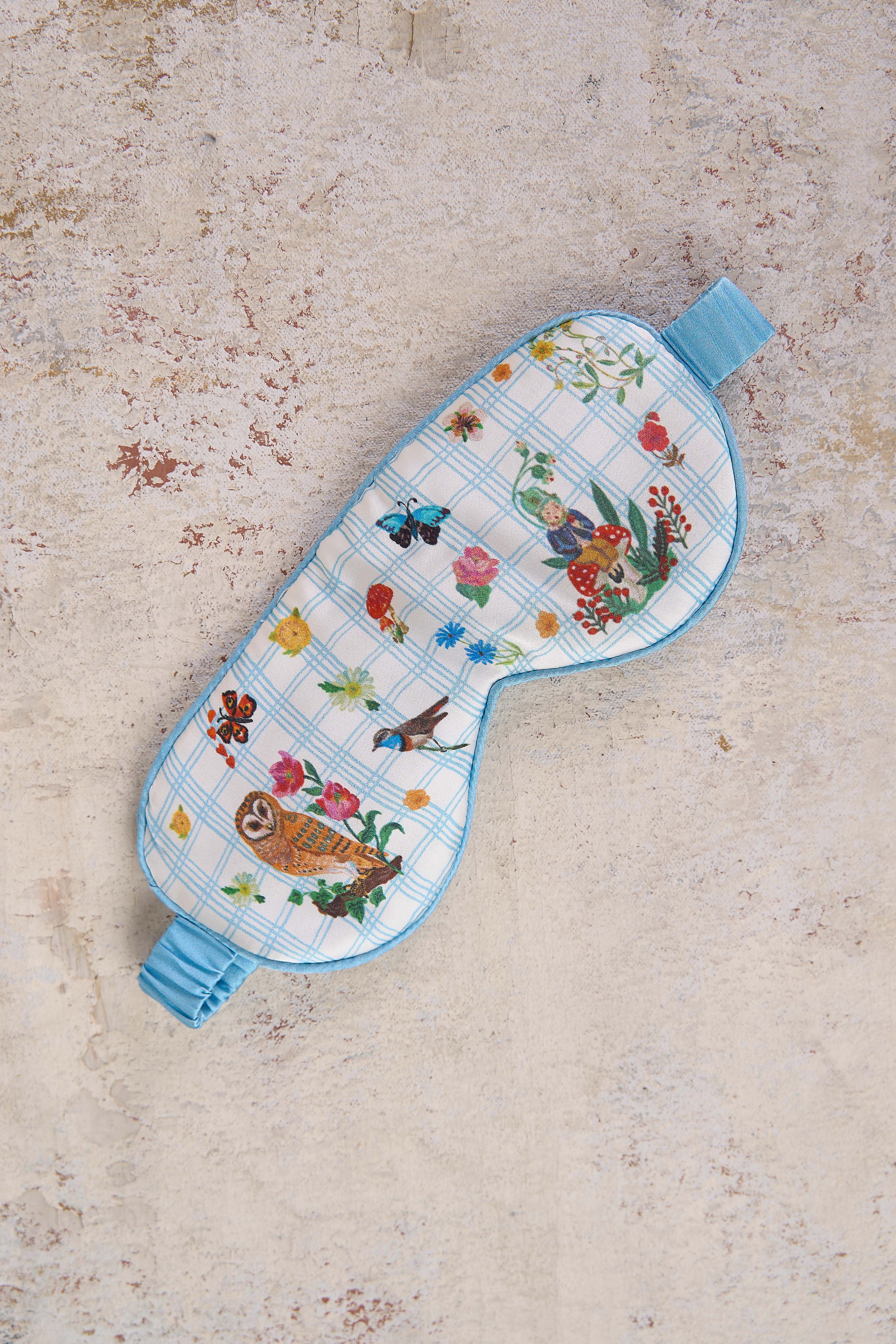 Nathalie L  t   Check Eye Mask - Skullriy