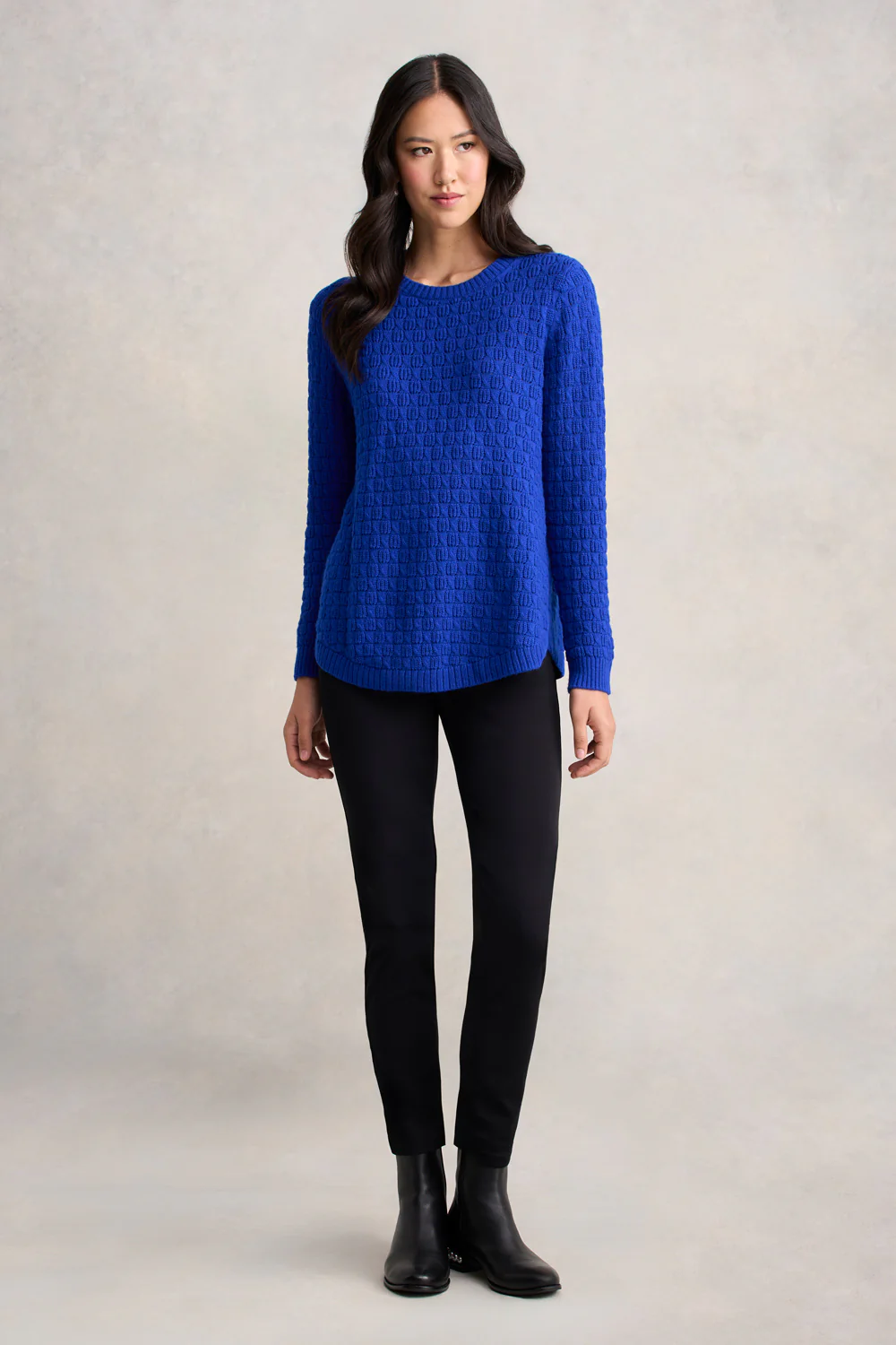 Cotton Wool Bubble Jumper - Electric Blue - Skullriy