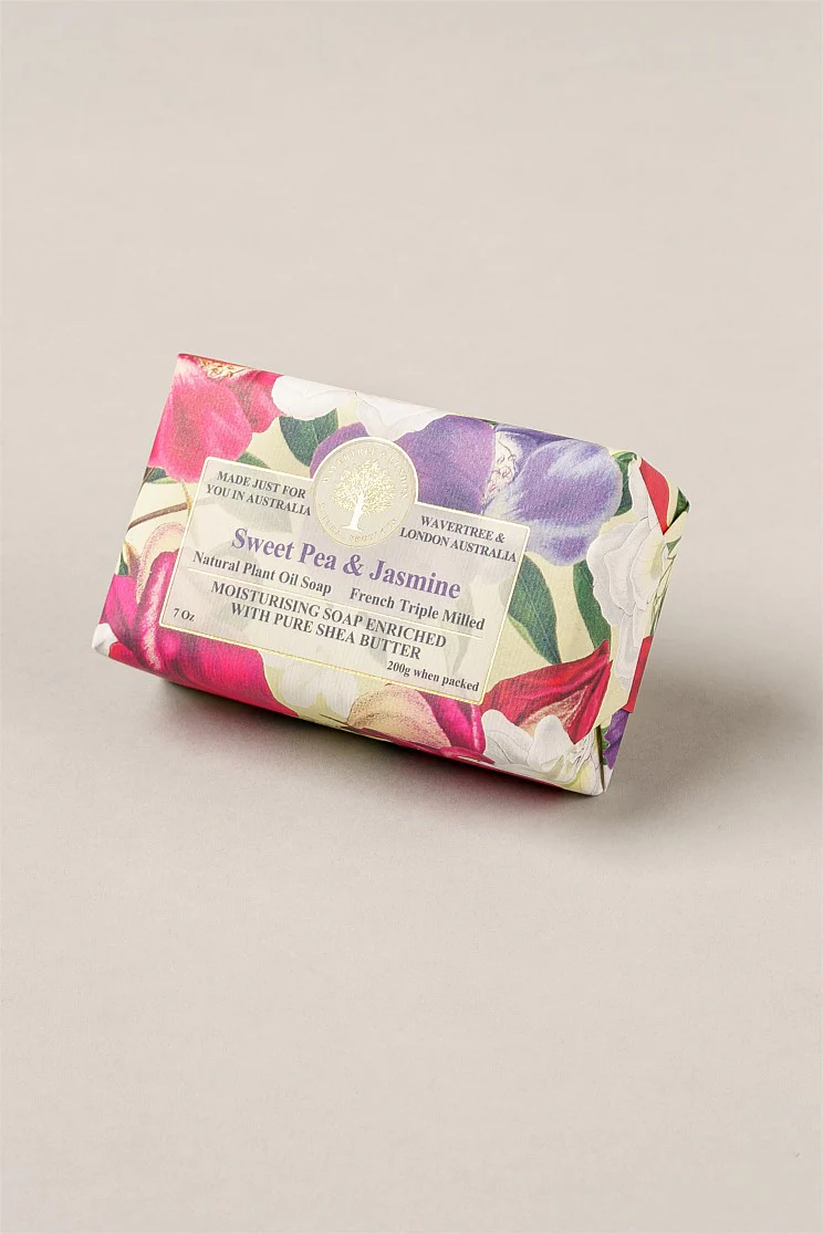 Wavertree Sweetpea & Jasmine Soap - Skullriy