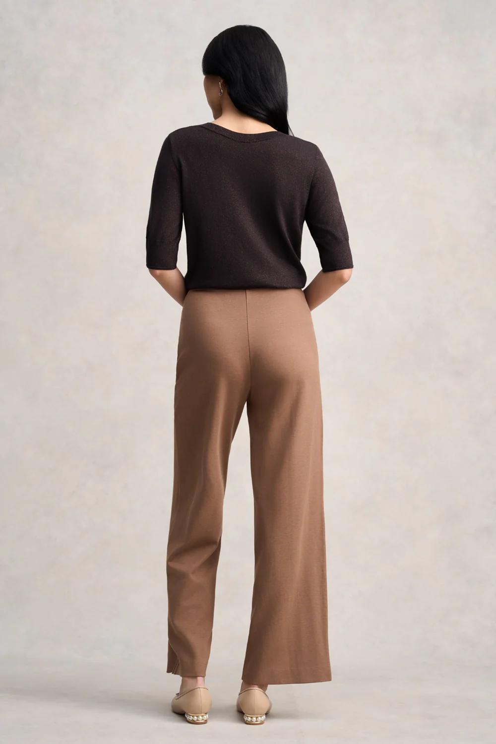 Wide Leg Pant - Camel - Skullriy