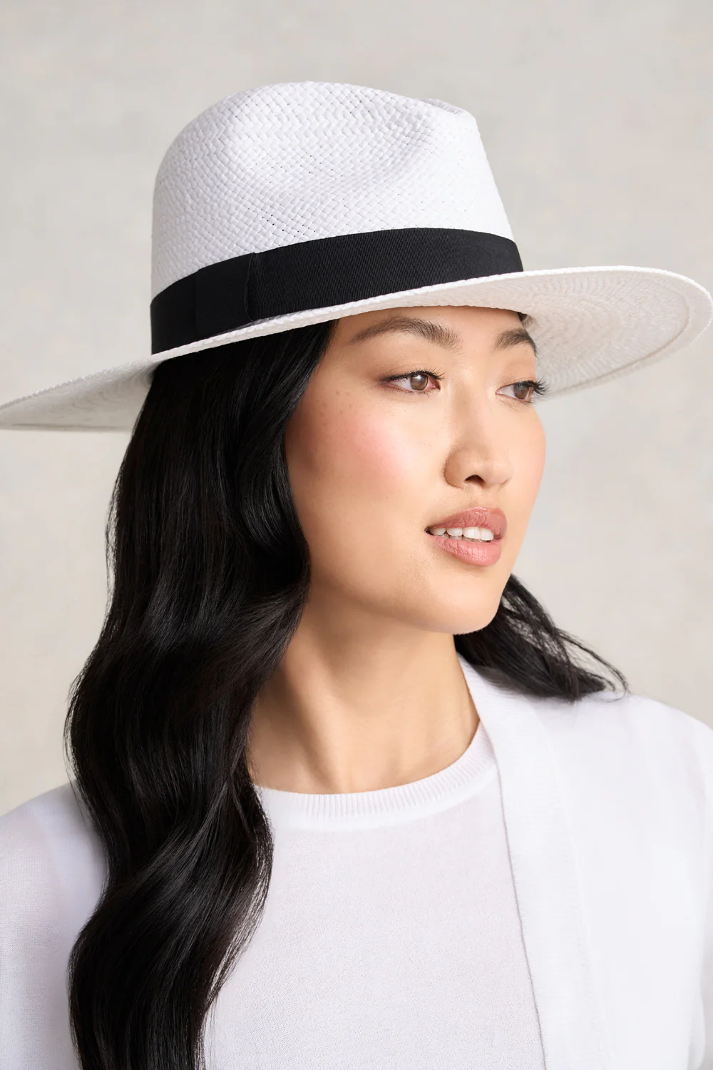 Panama Hat  C White - Skullriy