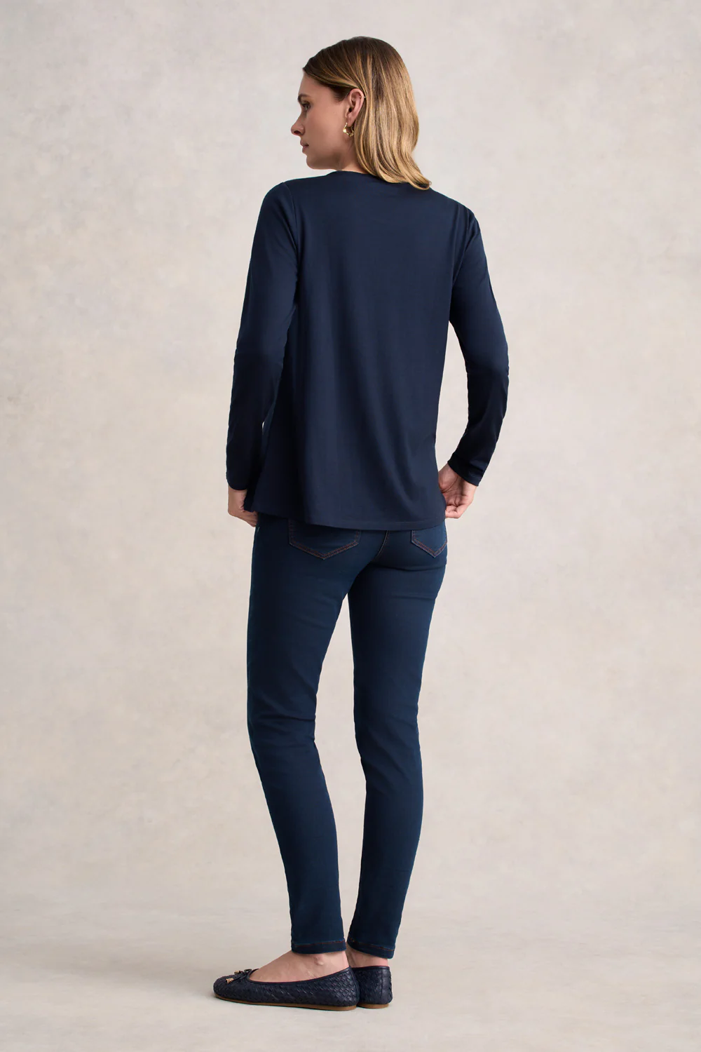 Wool Jersey Tee - Ink - Skullriy