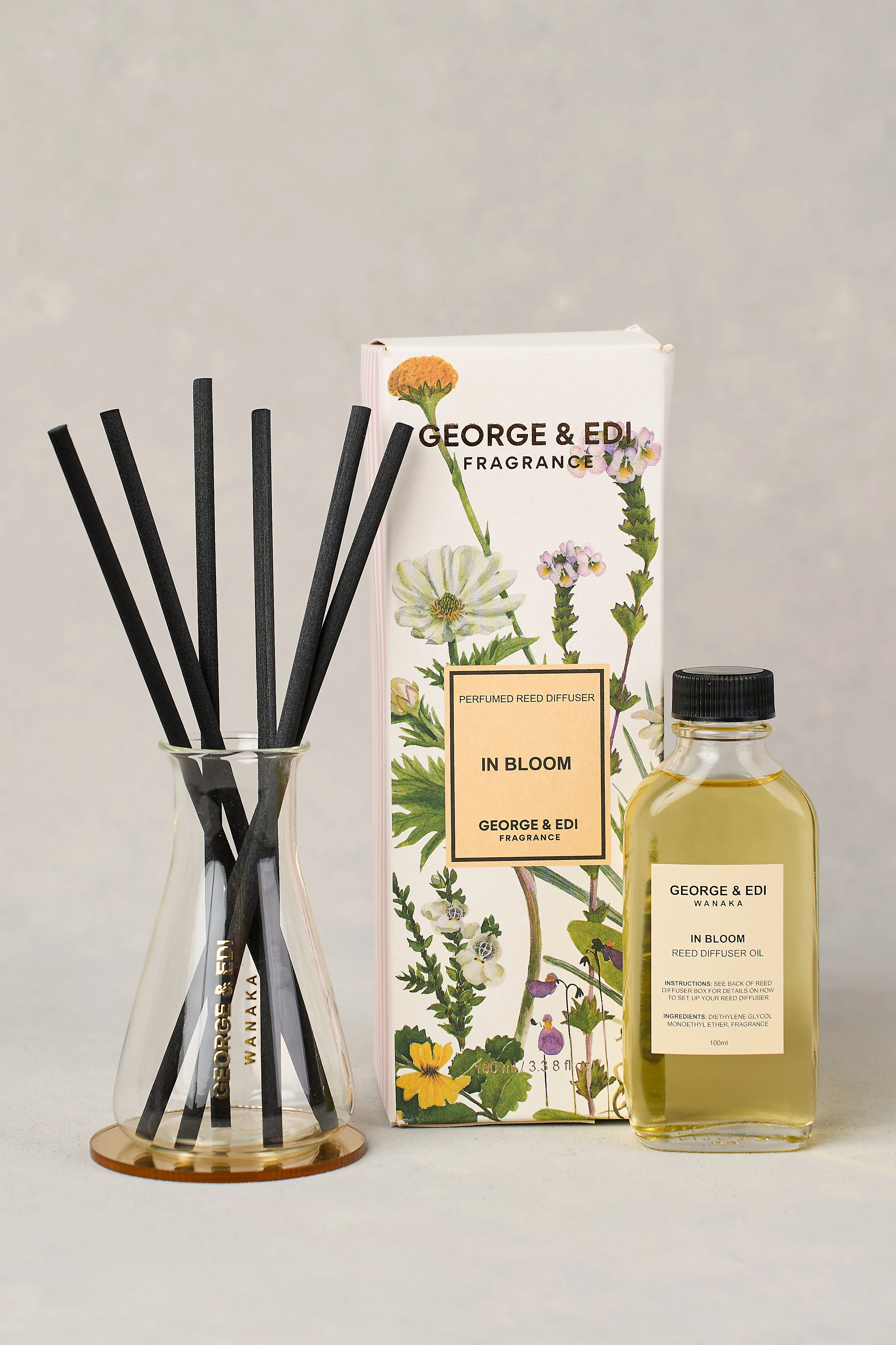 In Bloom Perfumed Reed Diffuser - Skullriy