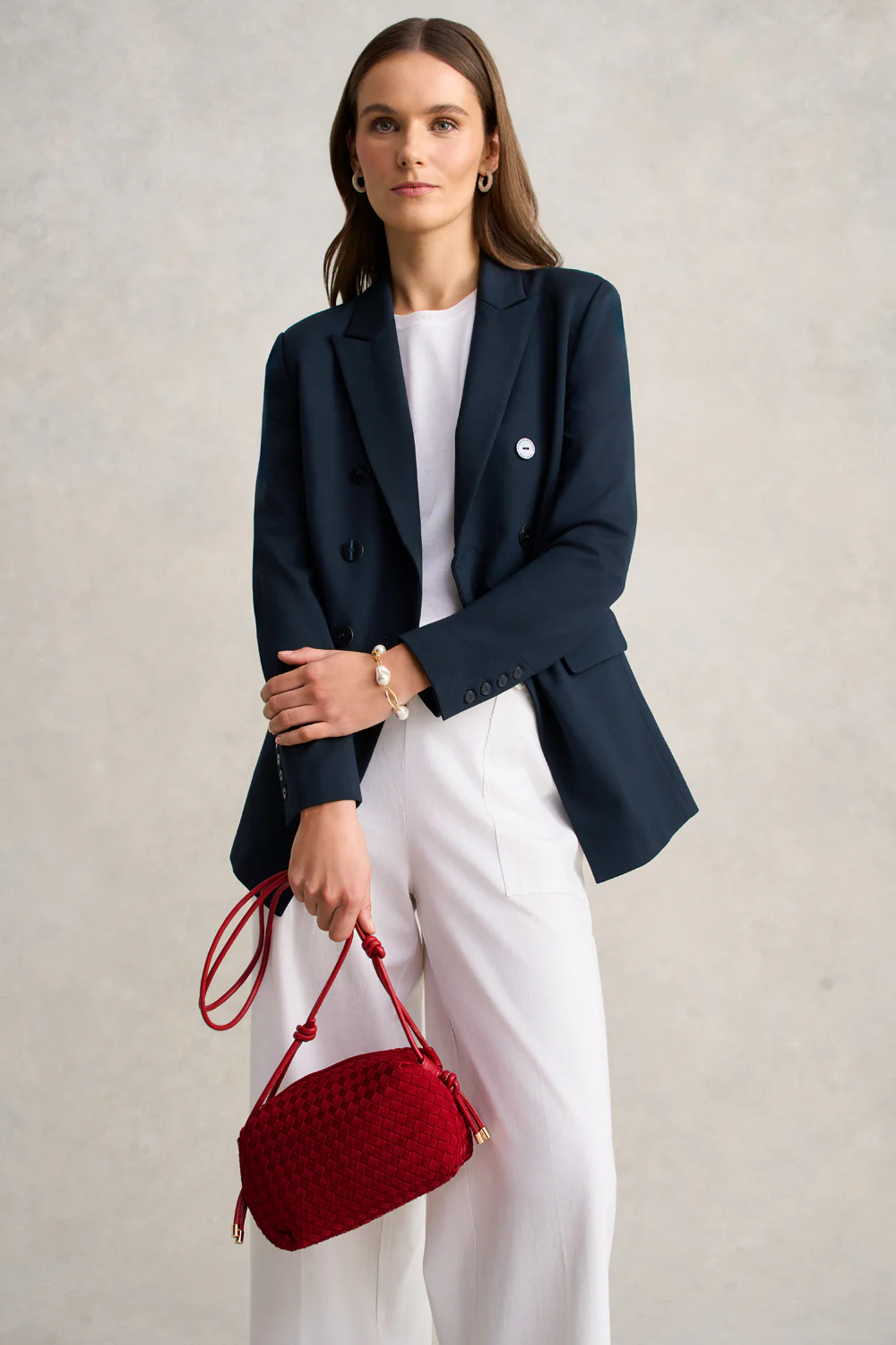 Soft Woven Crossbody - Rosewood - Skullriy