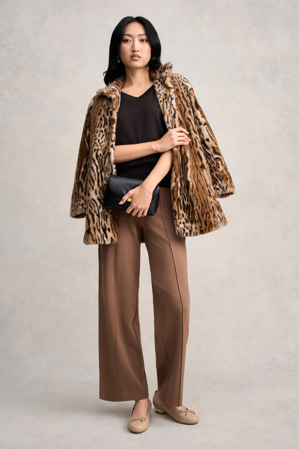 Wide Leg Pant - Camel - Skullriy
